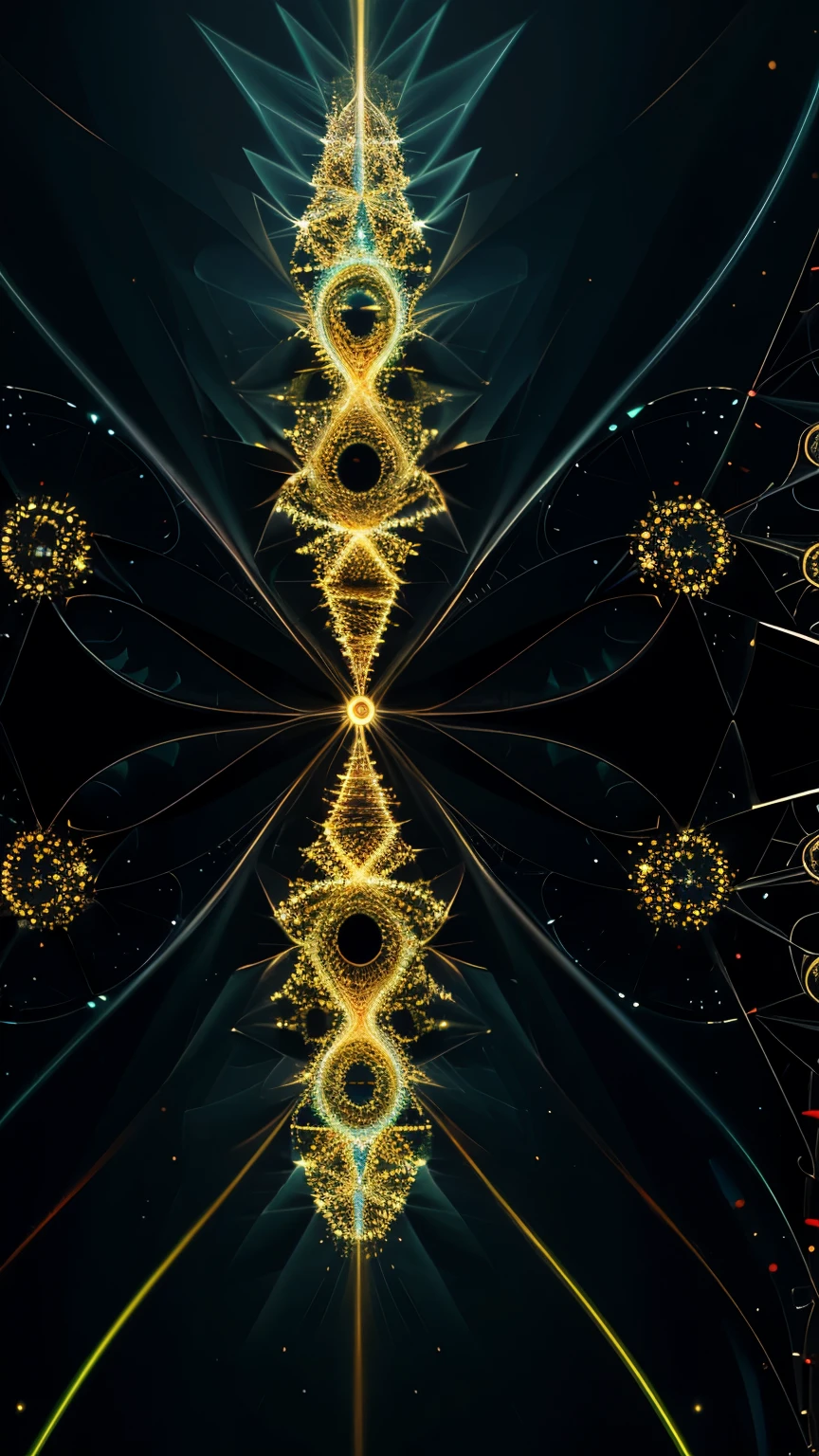 Abstract, Intricate, Energy, Glow, Confused, Fractal
