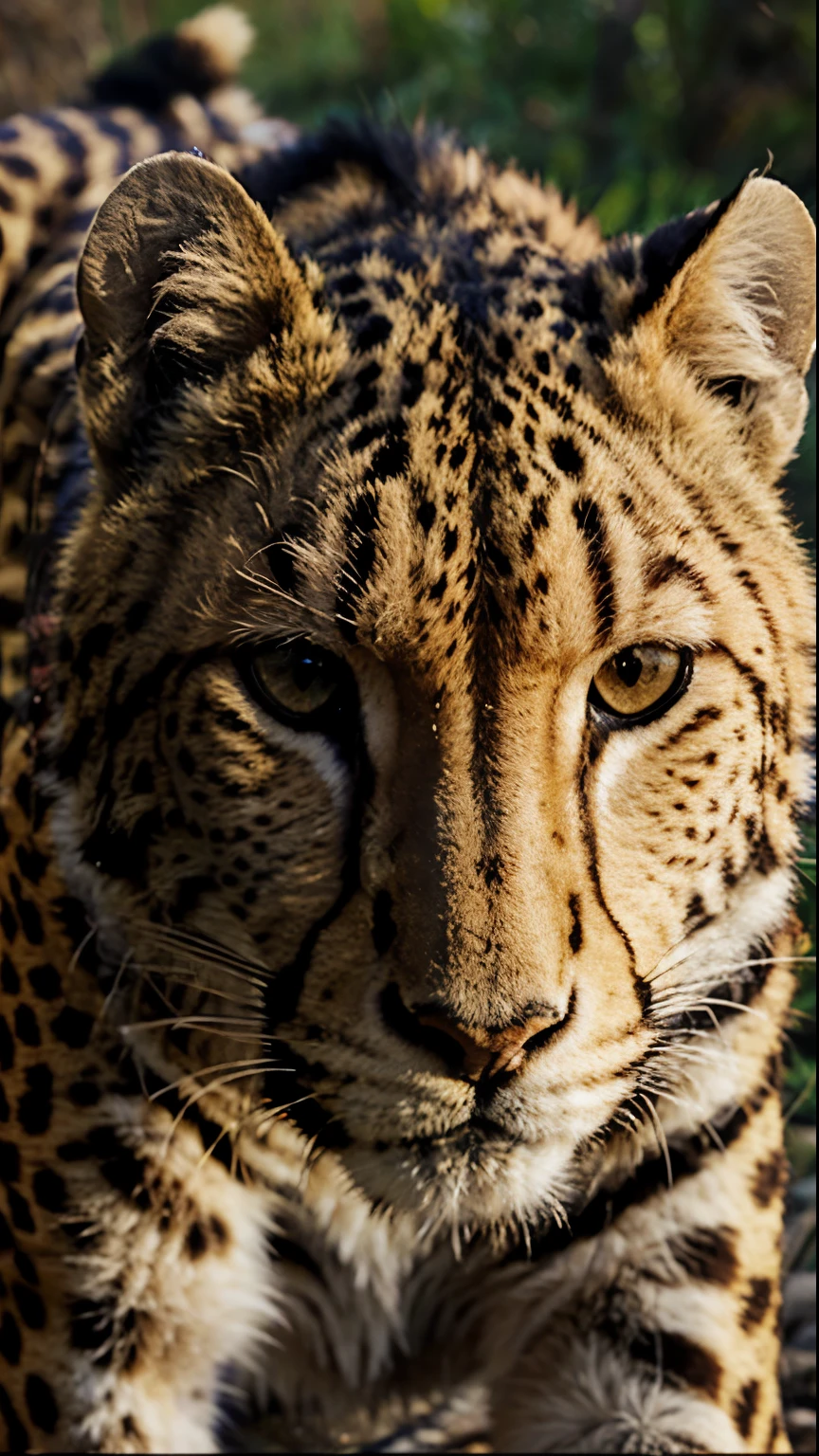 Cheetah, Blur, Smooth, Muzzle, Animals