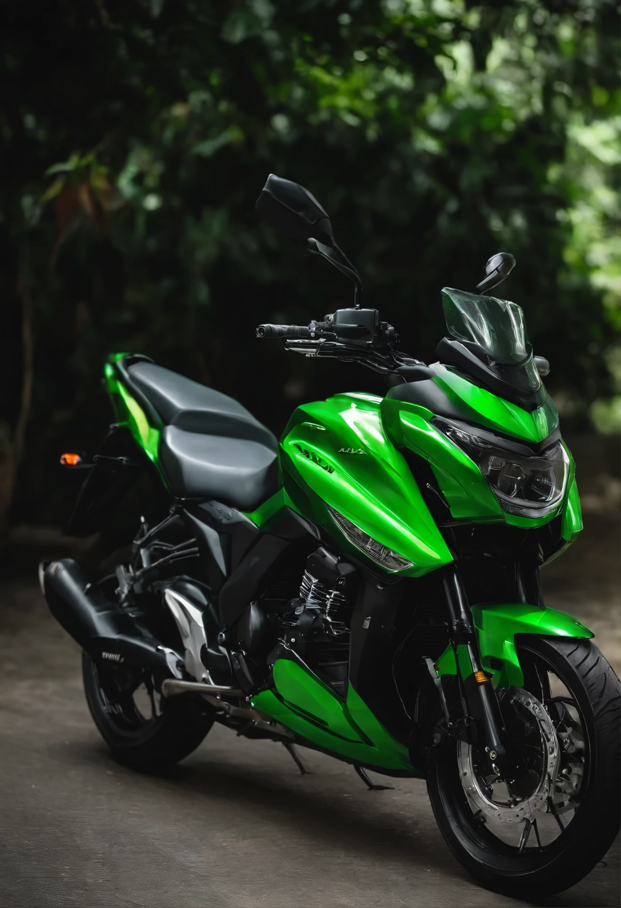 Xmax300 green model Raider in Thailand