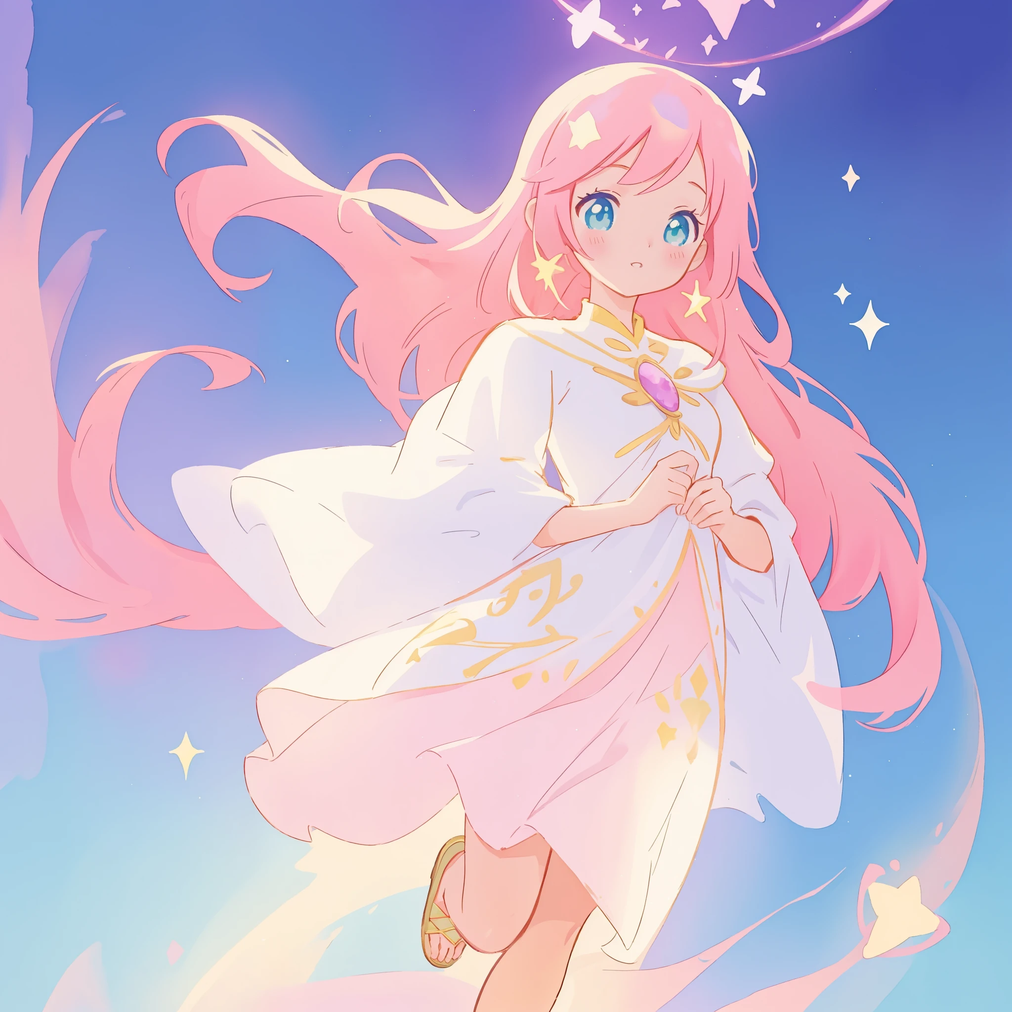 white sleeve, watercolor illustration, beautiful digital illustration, beautiful, masterpiece, best quality, anime disney style