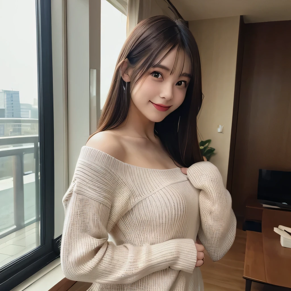 best quality, masterpiece, beautiful and aesthetic, 16K, (HDR:1.4), high contrast, bokeh:1.2, lens flare, (vibrant color:1.4), (muted colors, dim colors, soothing tones:0), cinematic lighting, ambient lighting, sidelighting, Exquisite details and textures, cinematic shot, Warm tone, (Bright and intense:1.2), wide shot, by playai, ultra realistic illustration, siena natural ratio, anime style, a picture from a high angle, a view from above, long Straight black hair with blunt bangs, (a charming smile:1), Gray bracelet, a oversized off-shoulder pink an oversized T-shirt, jeans, playing Gibson bass guitar, a sexy instagram Hot Swiss model, with a tattoo, oversized clevage, Broken Glass effect, no background, stunning, something that even doesn't exist, mythical being, energy, molecular, textures, iridescent and luminescent scales, breathtaking beauty, pure perfection, divine presence, unforgettable, impressive, breathtaking beauty, Volumetric light, auras, rays, vivid colors reflects.