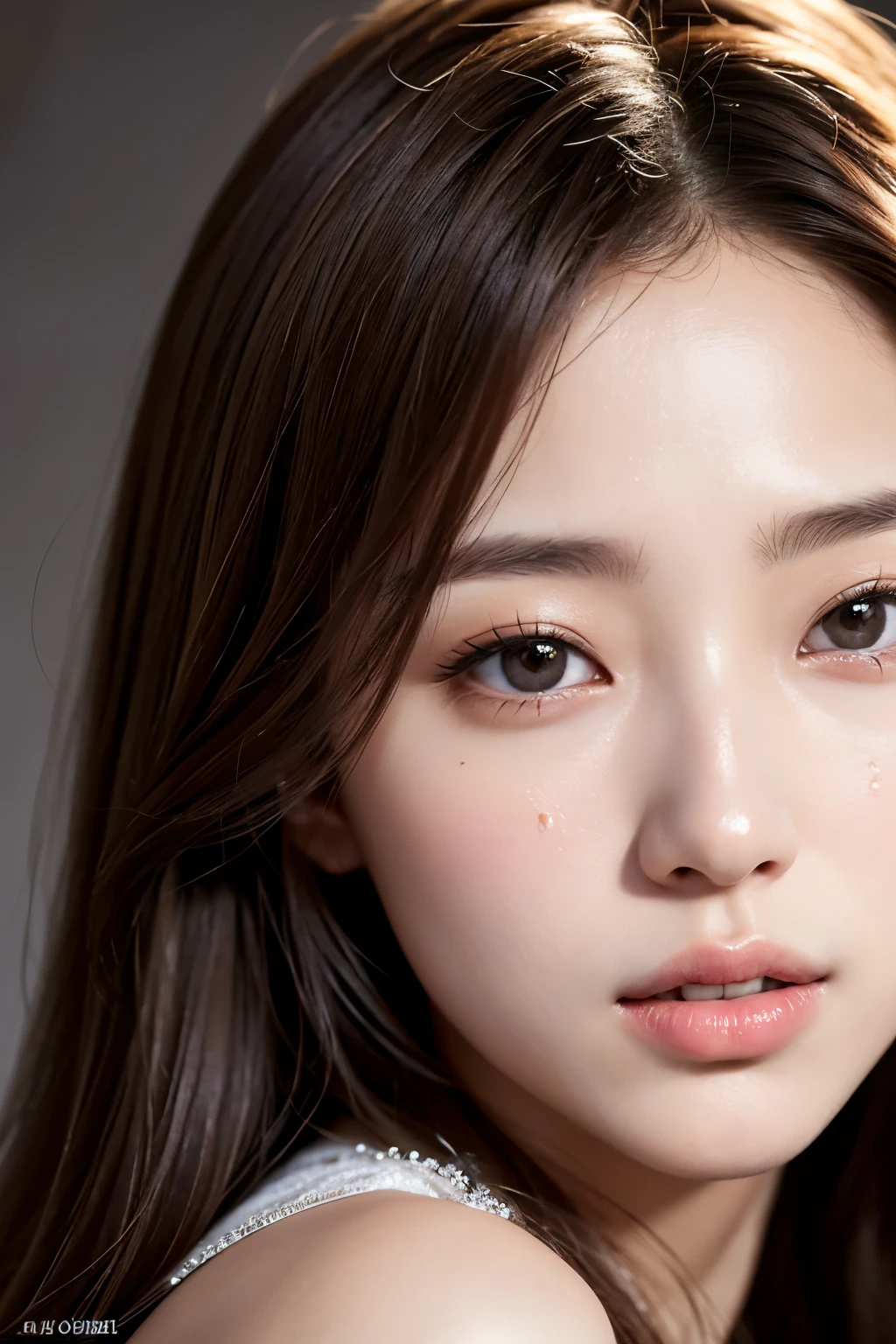 Korean Girl with Very Beautiful Face (Photo: Masterpiece, 4k, Best Quality, Ultra-Detailed), Studio Shoot

This photorealistic image showcases a stunning Korean girl with a captivating face, their features meticulously rendered in lifelike detail. The entire scene is presented in a masterpiece, shot in 4k resolution with the best quality possible, ensuring every nuance is captured at an ultra-detailed level.

The girl's eyes, photorealistically depicted, sparkle with intrigue and beauty. Her face follows suit, with pores, fine lines, and textures accurately represented, adding to the overall realistic appeal. Her delicate lips are gloss