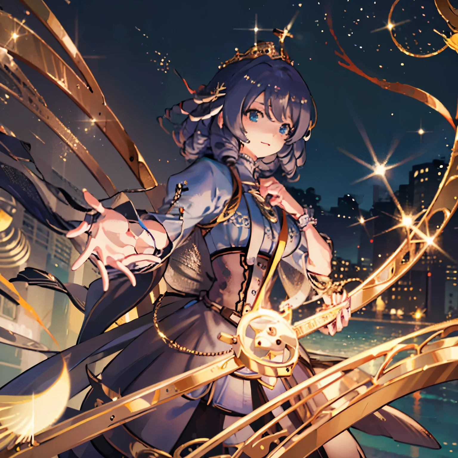 (extremely detailed render 8k wallpaper), the most beautiful artwork in the world, goodness holds Earth in her hands