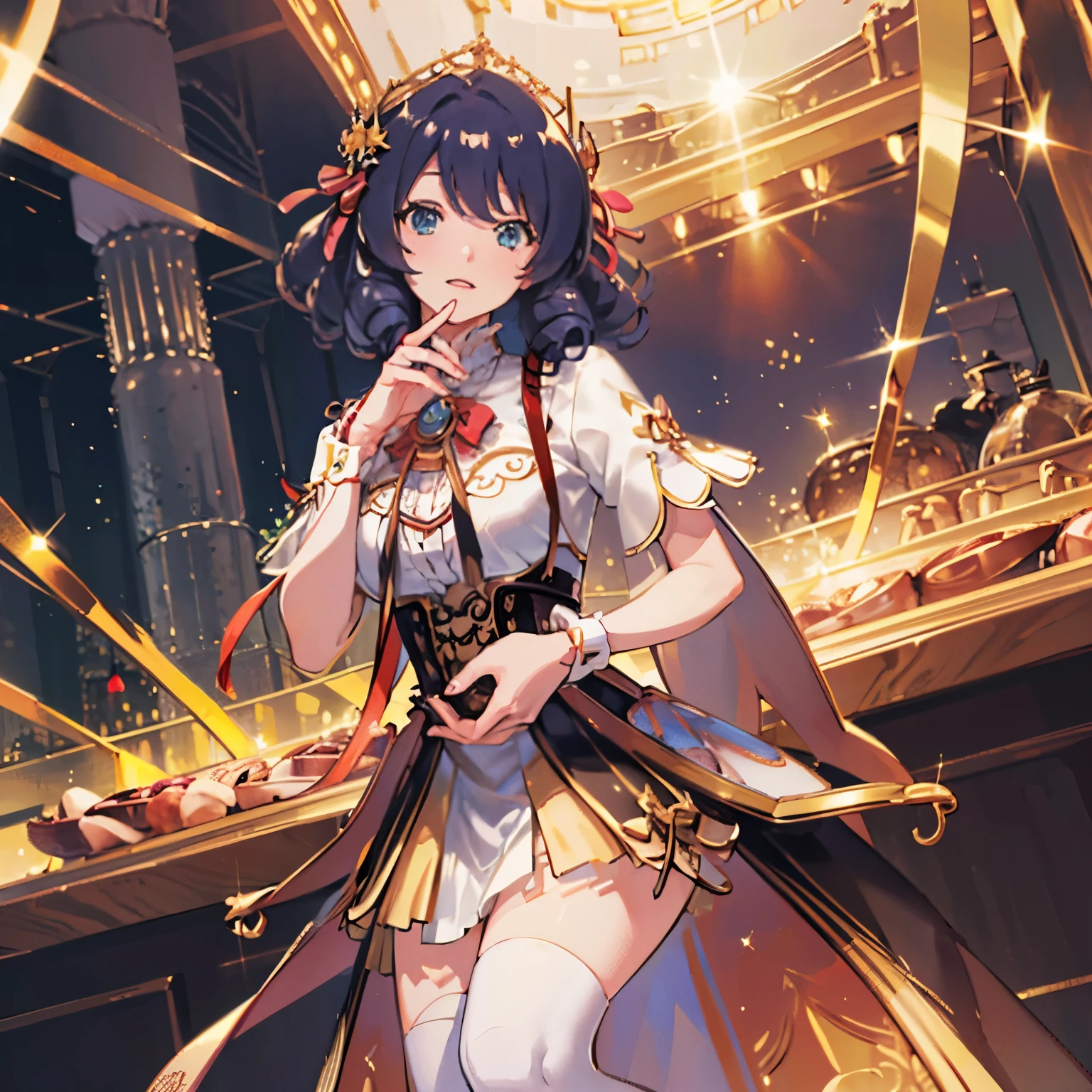 (extremely detailed render 8k wallpaper), the most beautiful artwork in the world, goodness holds Earth in her hands