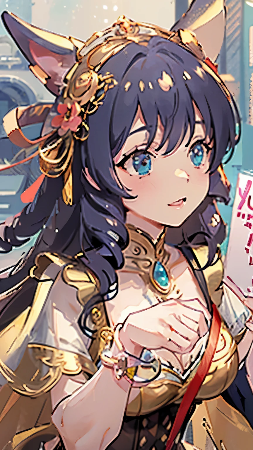 (extremely detailed render 8k wallpaper), the most beautiful artwork in the world, goddess holds Earth in her hands