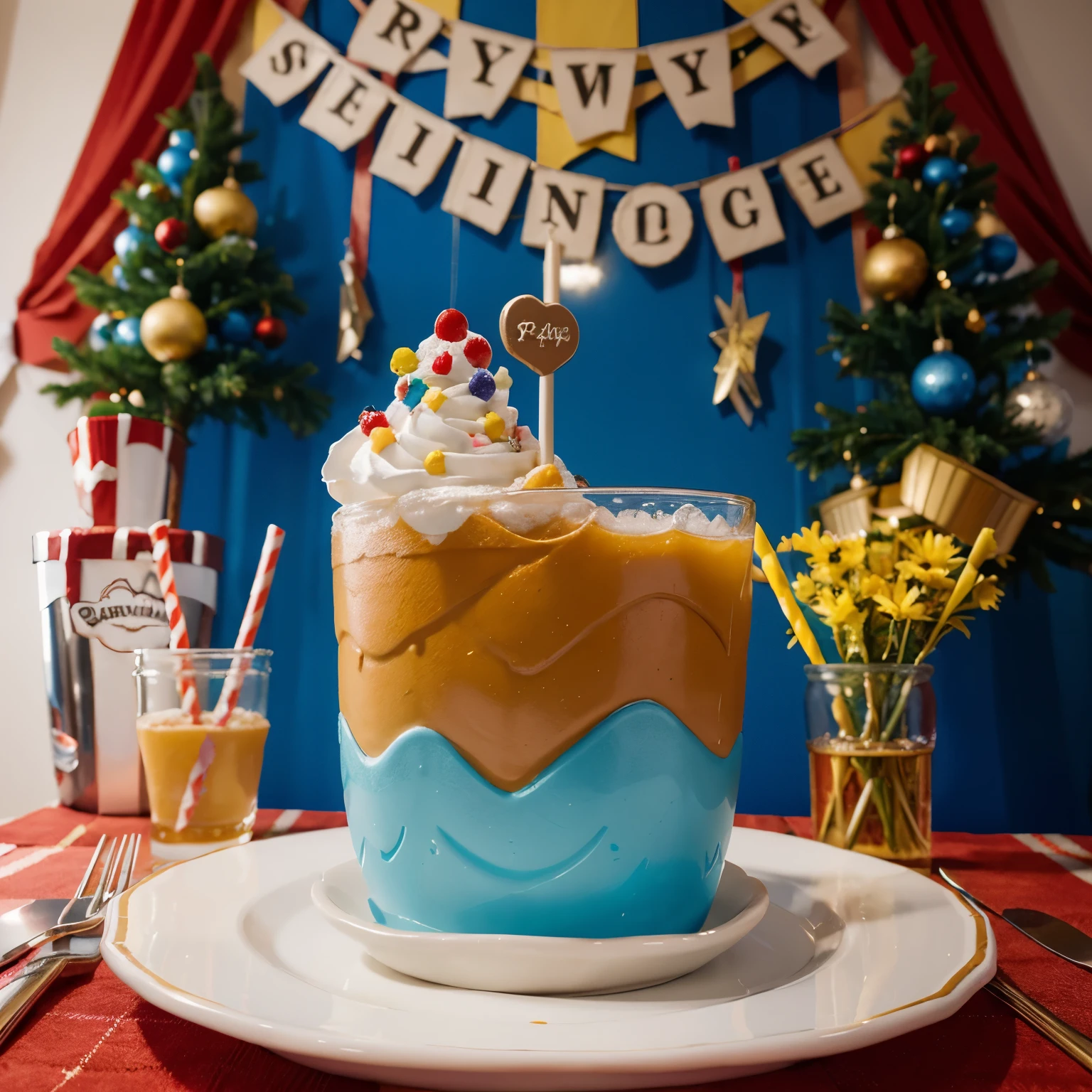 "Create a decoration plan for a children's party with the Paw Patrol theme, highlighting the characters Skye, Everest, Marshall, and Chase. Use creative elements that emphasize the unique personality of each character and craft a festive, vibrant atmosphere for the celebration."