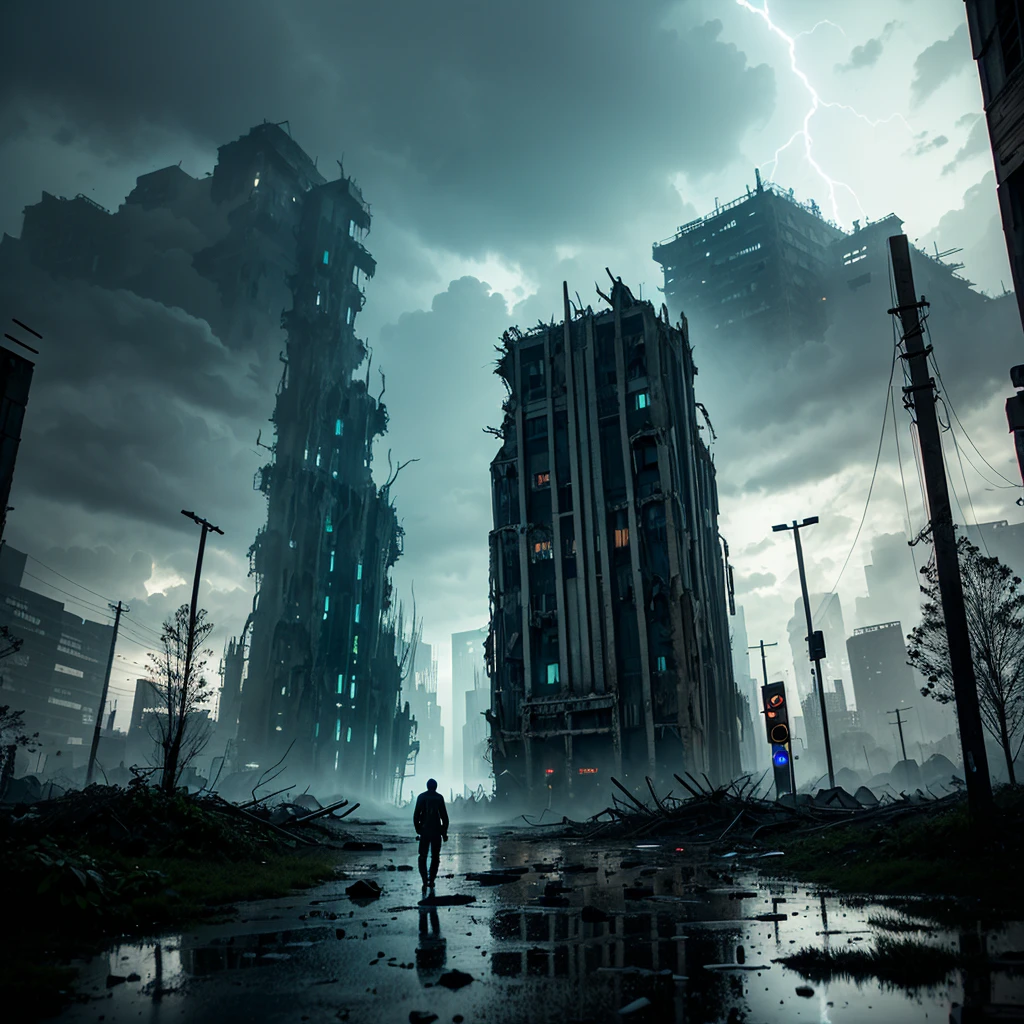(best quality,4k,8k,highres,masterpiece:1.2),ultra-detailed,(realistic,photorealistic,photo-realistic:1.37),horror,concept artists,sci-fi,landscape,RGB color grading,dynamic lighting,night scene,Rick and Morty,alien creatures,creepy atmosphere,extraterrestrial environment,slimy textures,menacing tentacles,disturbingly realistic monsters,ominous shadows,dystopian cityscape,futuristic technology,foreboding sky,otherworldly architecture,dissonant color palette,interdimensional portal,humanoid figures with elongated limbs,unsettling expressions,shattered buildings,post-apocalyptic debris,crimson glow,abandoned streets,multilayered city,chaotic atmosphere,energy pulses,crackling electricity,torrential rainstorm,dramatic lightning strikes,heavy mist,murky reflections,ominous figures lurking in the shadows,uneasy tension,parallel dimensions,warped reality,rickety wooden sign,prohibitive warning,overgrown vegetation,ominous plants,enigmatic symbols,imposing gateway to unknown realms,ancient ruins,haunting echoes,void of silence,desolation and decay,cosmic horror,endless void,mysterious artifacts