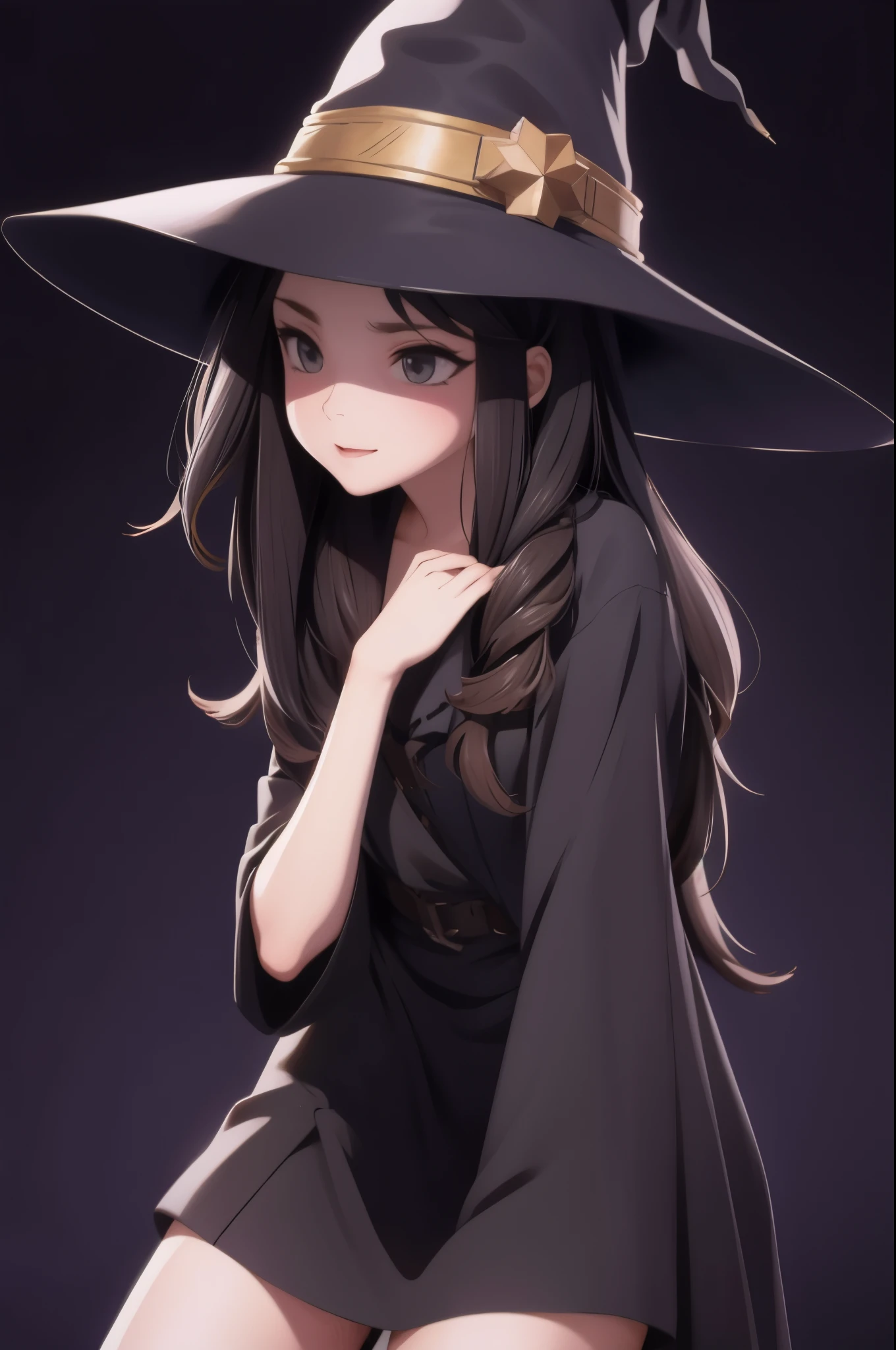 1 girl,solo,witch