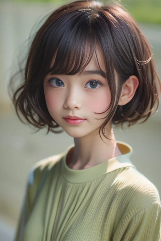 Masterpiece, Top Quality, (light Photo: 0.5), Photorealistic, Yuguo, Hanaran, Hanaran, ((short hair, 1 Girl))