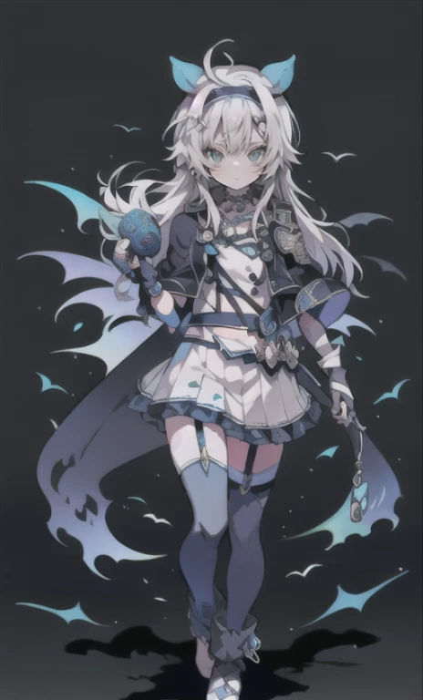 solo, 1boy,「white hair,cerulean blue」{{nighthawk mask}}, There's a man wearing a costume, Farson!!!!, furry Farson, furry characters, furry anime, costume!!!!, female Farson, furry paws furry, Furry shots, the furry is running, there is nothing, very hairy, furry artist, upright, {{{Anthropomorphic Nue}}} virtual youtuber, full body