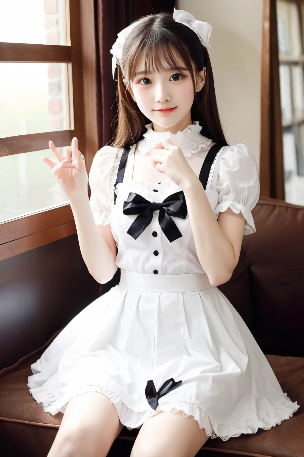Fluttery skirt, fluttering skirt, , girl, maid, princess, ta