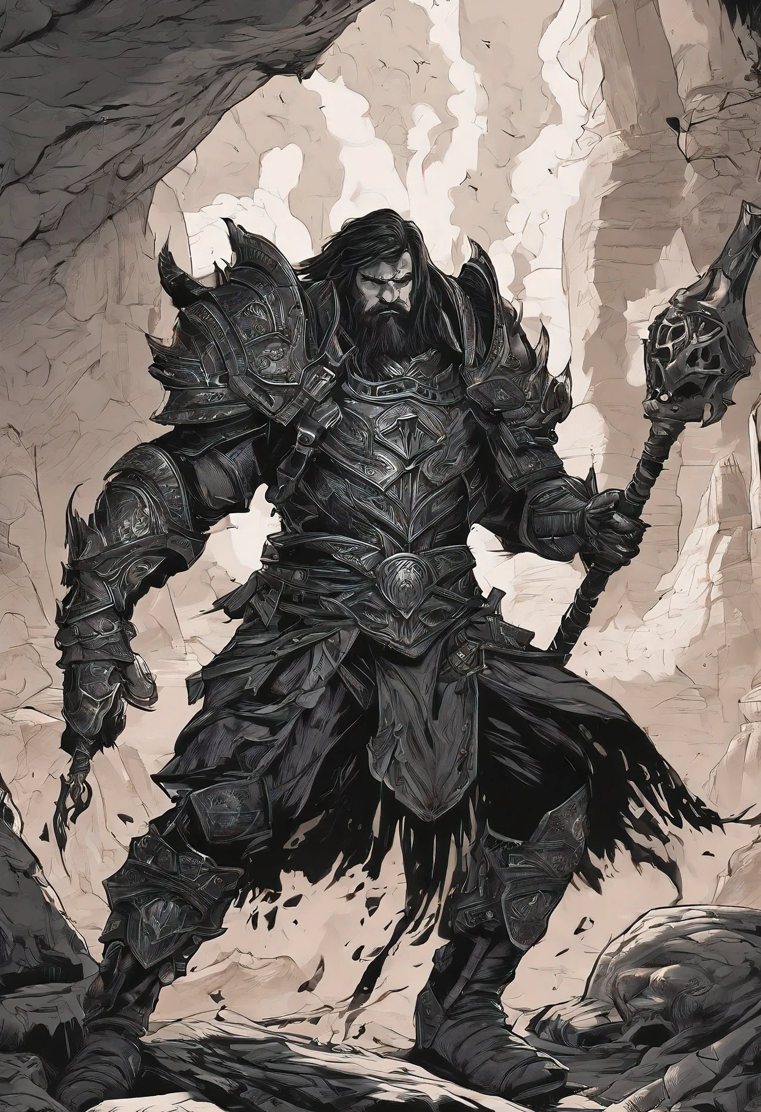 Doomsday ruins)eyes filled with angry,He clenched his fists,Rush up,Deliver a fatal blow to your opponent,full bodyesbian,Full Body Male Mage 32K(tmasterpiece,k hd,hyper HD,32K)Long flowing black hair,Campsite size,zydink, a color, Dynamic posture(Explosive ruins), (Linen batik scarf), Angry fighting stance, looking at the ground, Batik linen bandana, Chinese python pattern long-sleeved garment, Thick paint(Abstract propylene splash:1.2), Dark clouds lightning background,Flour flies(realisticlying:1.4),Black color hair,Flour fluttering,Background fog, A high resolution, the detail, RAW photogr, Sharp Re, Nikon D850 Film Stock Photo by Jefferies Lee 4 Kodak Portra 400 Camera F1.6 shots, Rich colors, ultra-realistic vivid textures, Dramatic lighting, Unreal Engine Art Station Trend, cinestir 800,Flowing black hair,(((Male mage))),The male mage was furious,