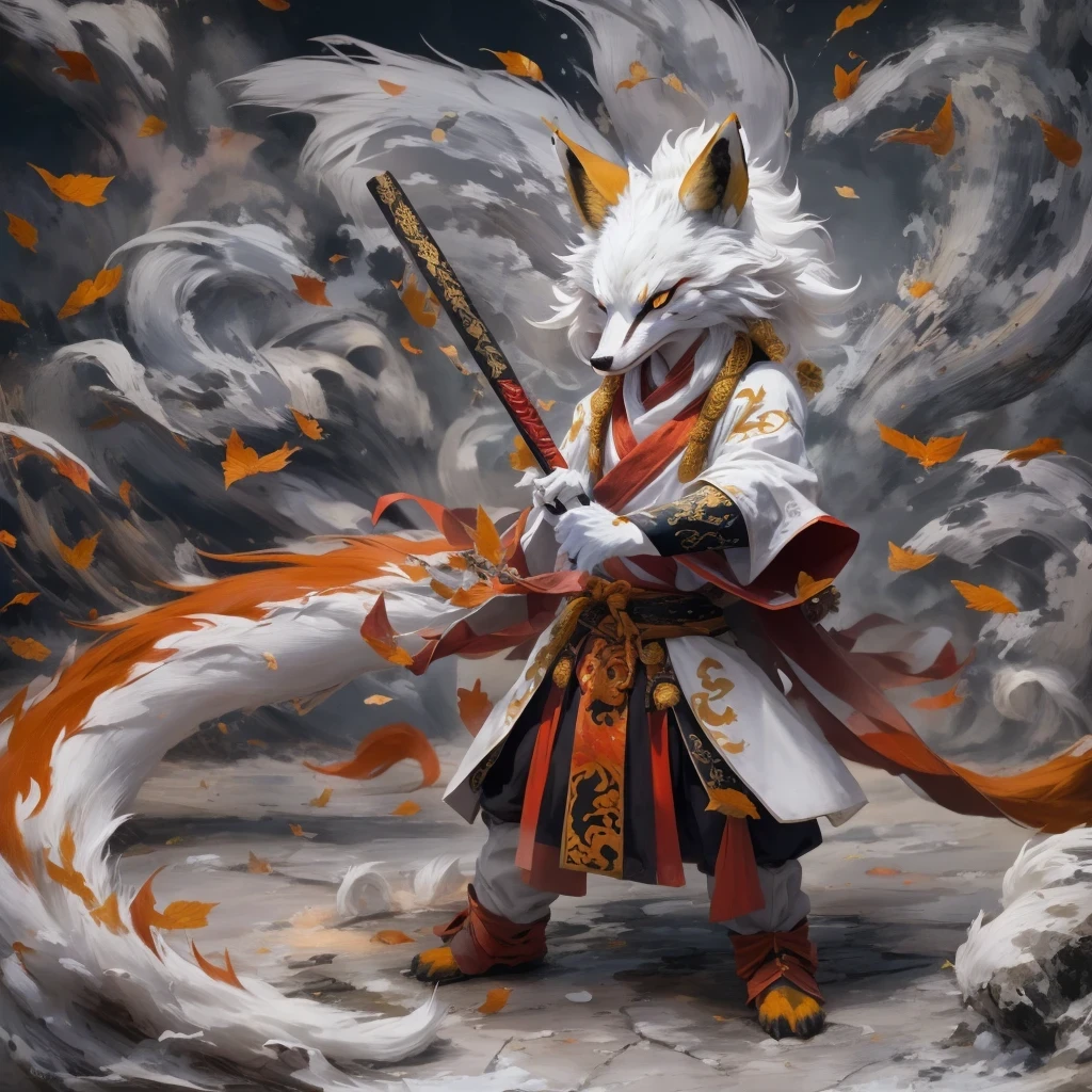 Nine-tailed fox 32k,Telephoto tilt-shift micro viewing angle,red and white仙魔界, Chance encounter with Liu Hanshu, He saw his old self in him, Decided to accept him as a disciple, teach him how to protect himself, But because of the hidden star map, Phoenix and the Liu family、Jade Sword Sect builds relationships, Beginning with the death of Liu Hanshu, Qin Yu embarked on the road of confrontation with powerful enemies, work hard, make yourself stronger, Stick to your core path of justice, (nine-tailed fox)eyes full of anger,red and whitenine-tailed fox握緊了拳頭,dash forward,Give the opponent a fatal blow,full body lesbian,Full body nine-tailed fox male mage 32k(傑作canyon超HD)Phoenix(canyon)climb the streets, explosion scene(nine-tailed fox), (dragon), nine-tailed fox憤怒的戰鬥姿態, looking at the ground, batik linen headscarf, 中國red and white圖案長袖服裝, canyonred and whitenine-tailed fox(abstract acrylic splash:1.2)red and white(realistically:1.4),black hair,flour fluttering,rainbow background, high resolution, detail, RAW photos, Sharp Re, Nikon D850 film photo by Jefferies Lee 4 Kodak Portra 400 camera F1.6 guns, colorful, Ultra-realistic and vivid textures, dramatic lighting, Unreal Engine Art Station Trend, Sinest 800,red and white飄逸的霧氣,(((叢林canyon)))The injured line up in the street(OK)climb the streets,Movie Master Instant Image Quality(masterpiece,HD,Ultra high quality,32k) (linen batik scarf), fighting stance, looking at the ground, Linen bandana, 中國nine-tailed fox圖案長袖服裝, 早上的nine-tailed fox(Abstract gouache splash:1.2), dark clouds lightning background,sprinkling
