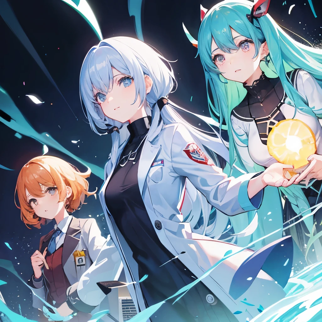 scientist trio collective universe