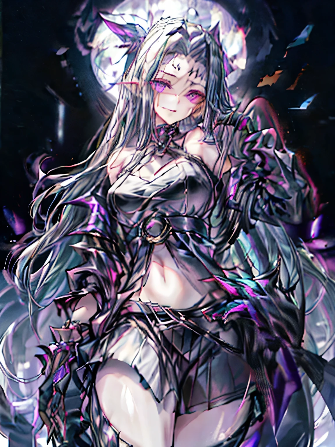 (masterpiece, best quality:1.2), cowboy shot, solo, 1girl, kotona elegance, blue hair, long hair, ((transparent purple pranslucent lightbands wrapping entire body:1.3, dressing purple trans lucent dress:1.3)), erotic growing body transformation scene, ((((mistic magical_dimesion:1.3, 
 buble magical_effect:1.3)))), ((eyes_closed, flying, embarrassed, blush, parted lips)), anime_style, large breasts, ((
((purple glowing_body:1.5, purple glowing_bodyskin:1.5, white glowing_bodyskin:1.5, purple glowing_nude:1.5, purple glowing nude_only:1.5)))), transformation scene,
solo: 1.5, glamorous, large breasts, bangs, (masterpiece, best quality, extremely detailed CG, beautiful detailed eyes, ultra-detailed, intricate details:1.2), 8k wallpaper, elaborate features, glistening shiny, glowing light, ray tracing, HDR, deph of field, (perfect face), HD, perfect lighting, ((beautiful detailed eyelashes)), ((cowboy shot, looking at viewer)),