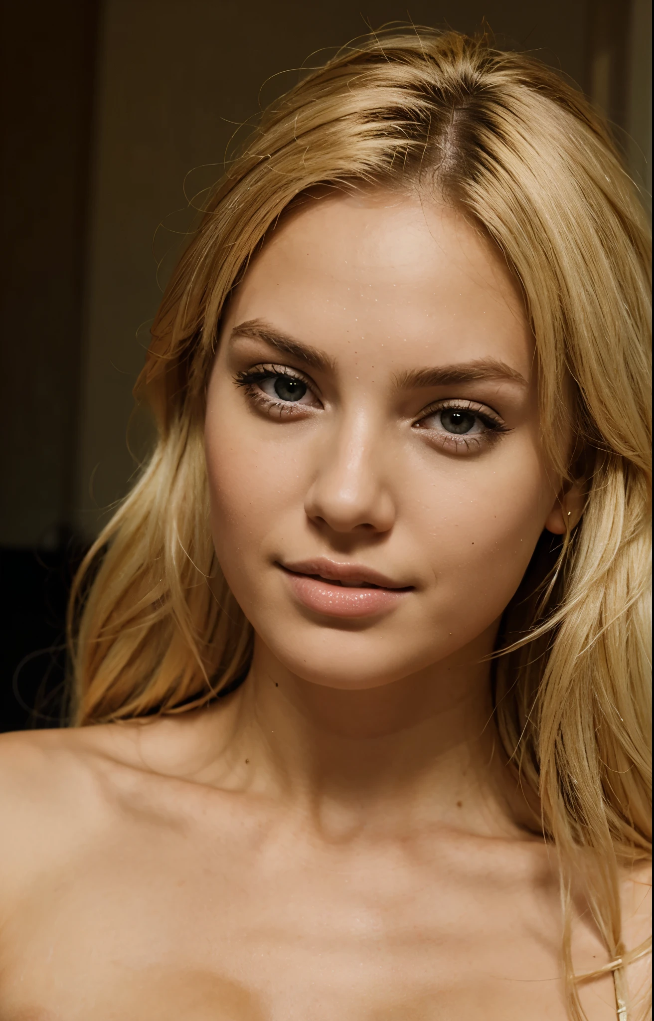 Blonde woman