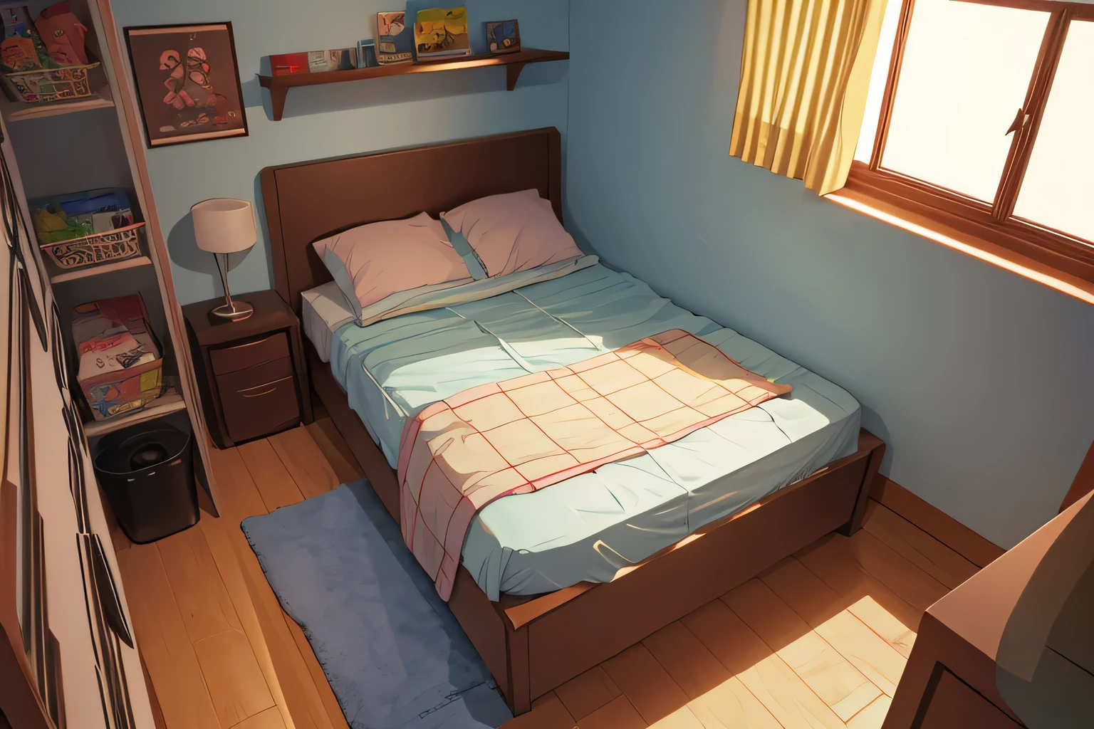 Cheap room for a ager, manga in manhwa style