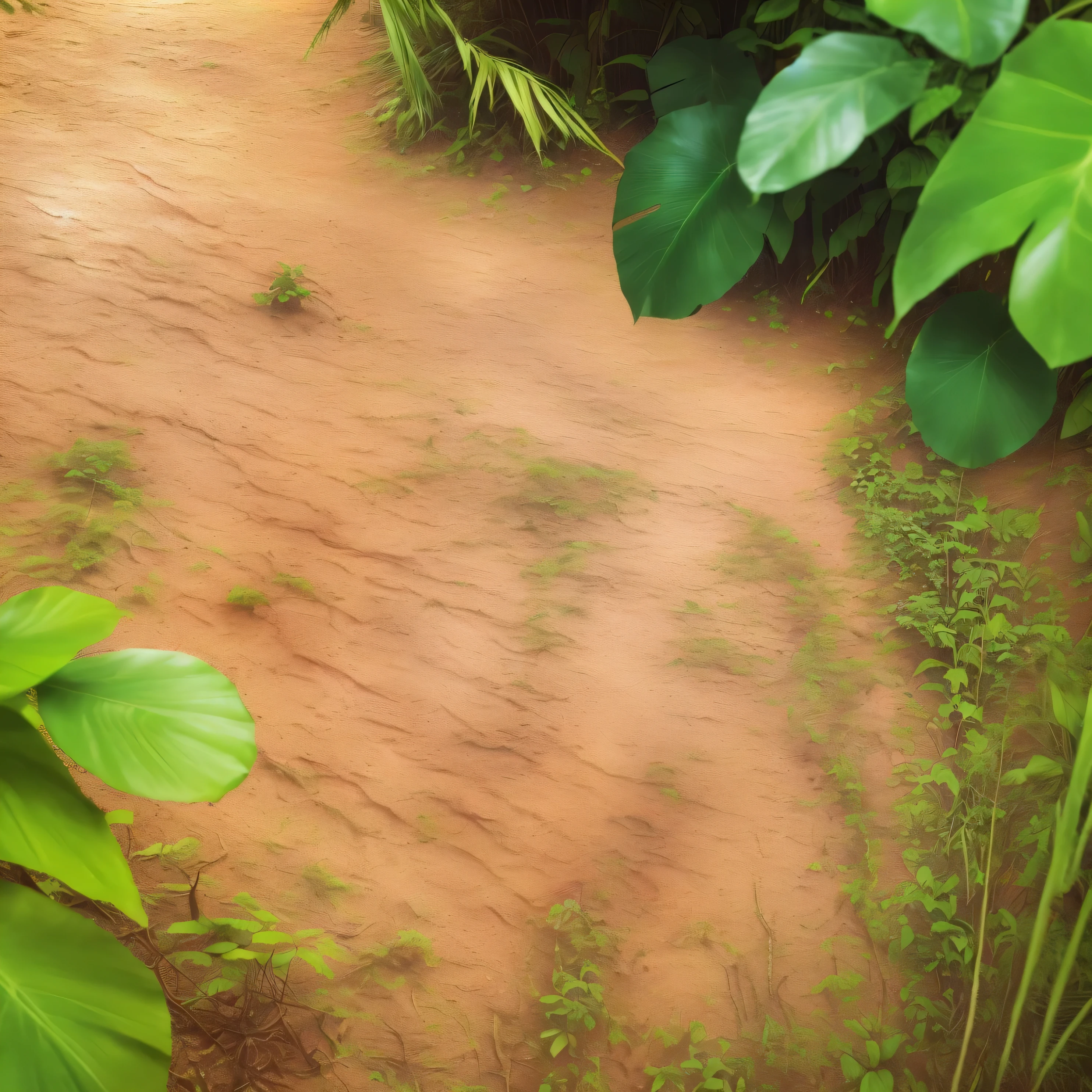 (best quality,4k,high resolution,masterpiece:1.2),Super detailed,jungle background, dense forest texture,green jungle background,forest background, dirt road background,Dirty and smoky background,rainforest background,extremely detailed ground,dense vegetation