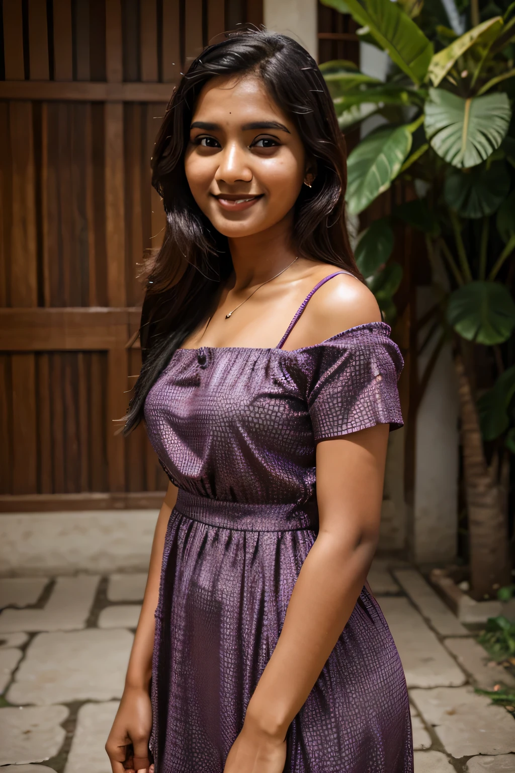 sri lankan beautiful 24 years old girl. modern dress ware, Happy face, raw photo, face portrait