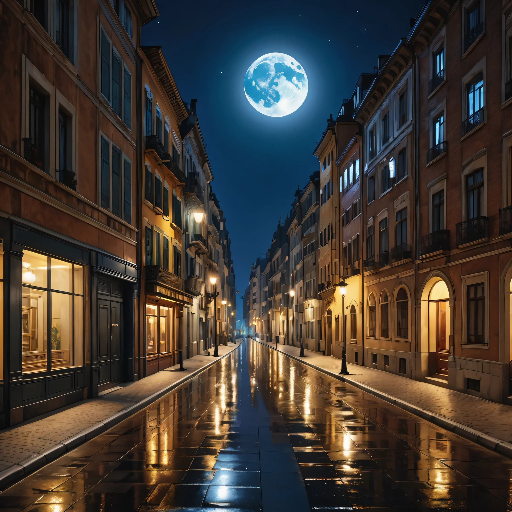 masterpiece, super detailed, disorganized, in the city, At night, realistic, RAW photo, moonlight, realism