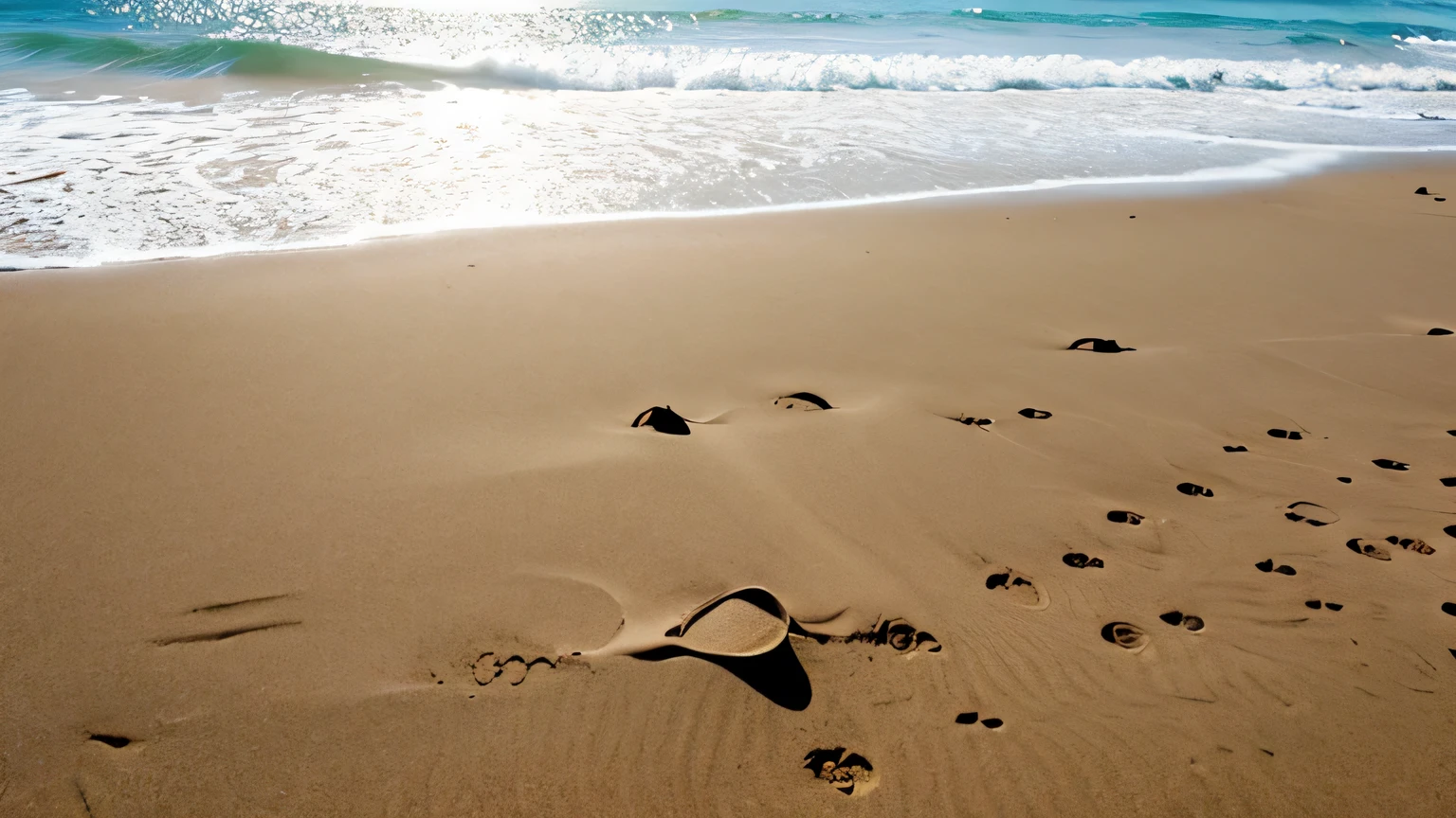 summer　beach　sandy beach　An illustration　pop