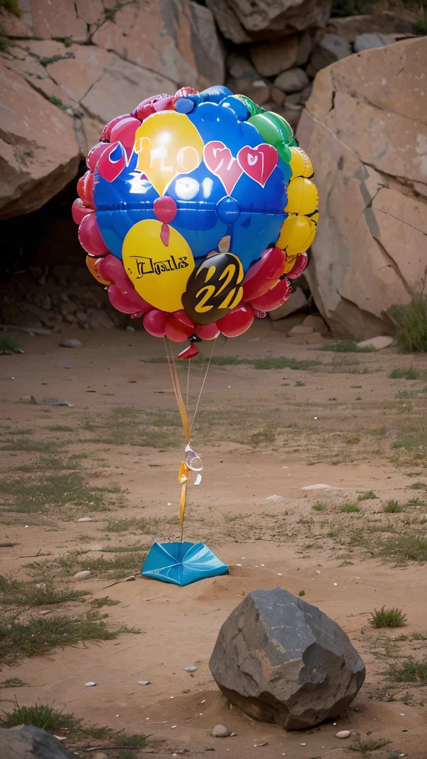 Miscellaneous, Balls, Multicolored, Rocks, Balloon, Motley, Miscellanea
