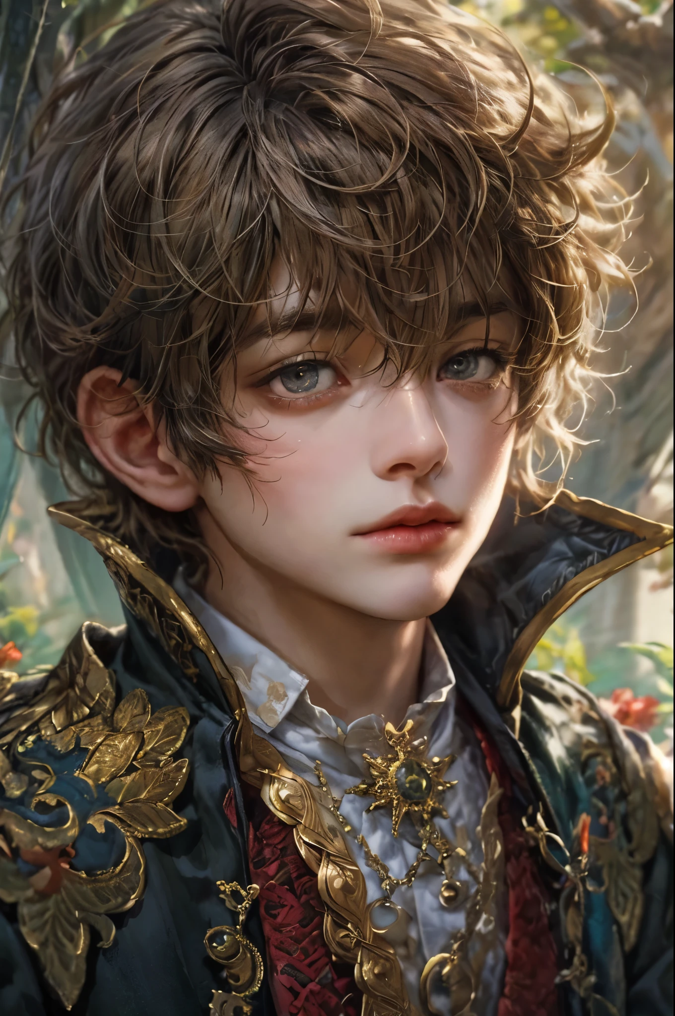 a close up of a person with a very pretty face, beautiful androgynous prince, delicate androgynous prince, detailed digital anime art, artwork in the style of guweiz, stunning anime face portrait, by Yang J, 8k high quality detailed art, guweiz on artstation pixiv, detailed painting 4 k