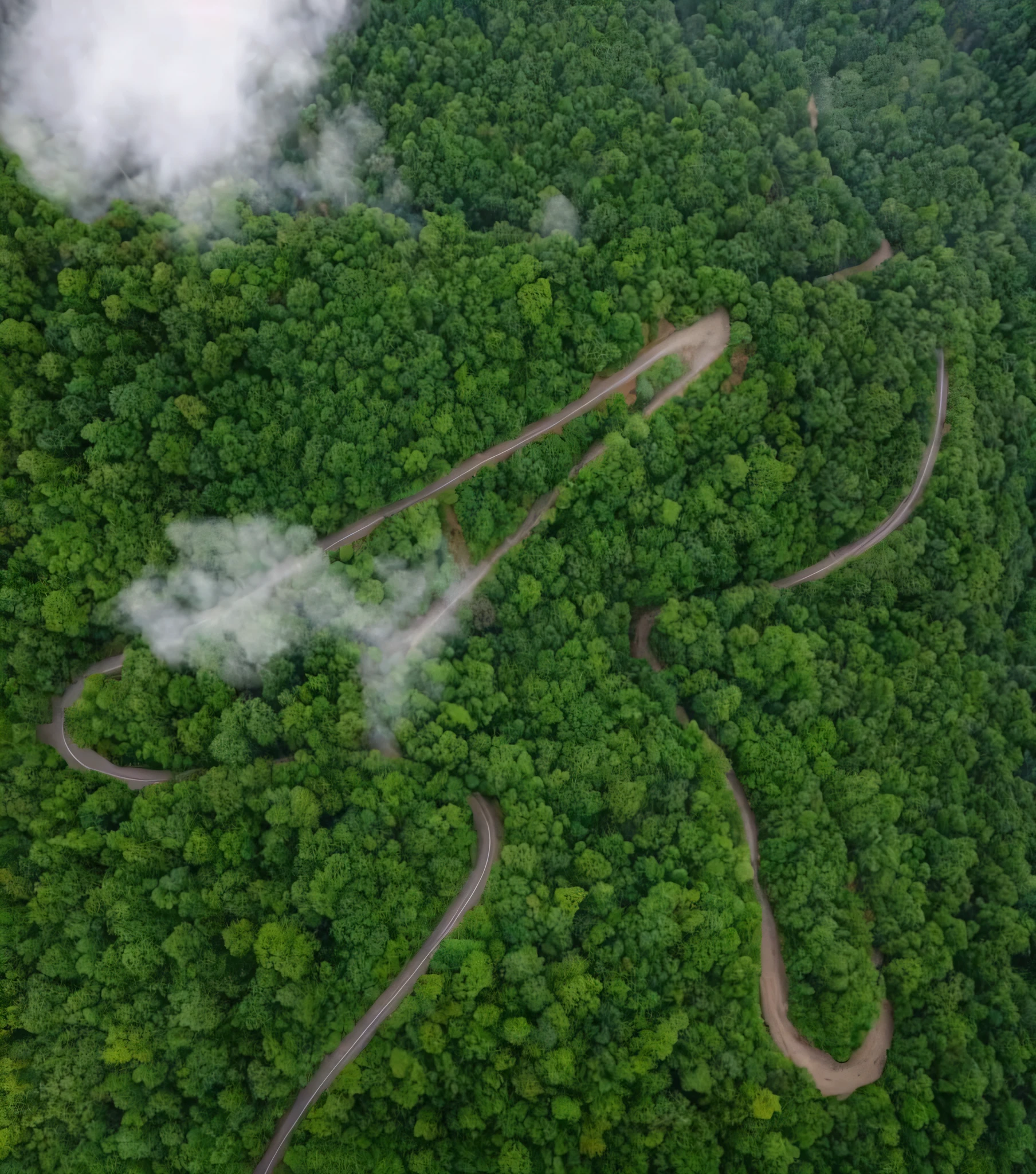 a view of a winding road in the middle of a forest, drone photography, drone photograpghy, 4k drone photography, drone footage, serpentine curve!!!, drone photograph, shot from a drone, hilly road, lush forests, from above, drone shot, shot from drone, drone view, drone perspective, above a forest, “ aerial view of a mountain