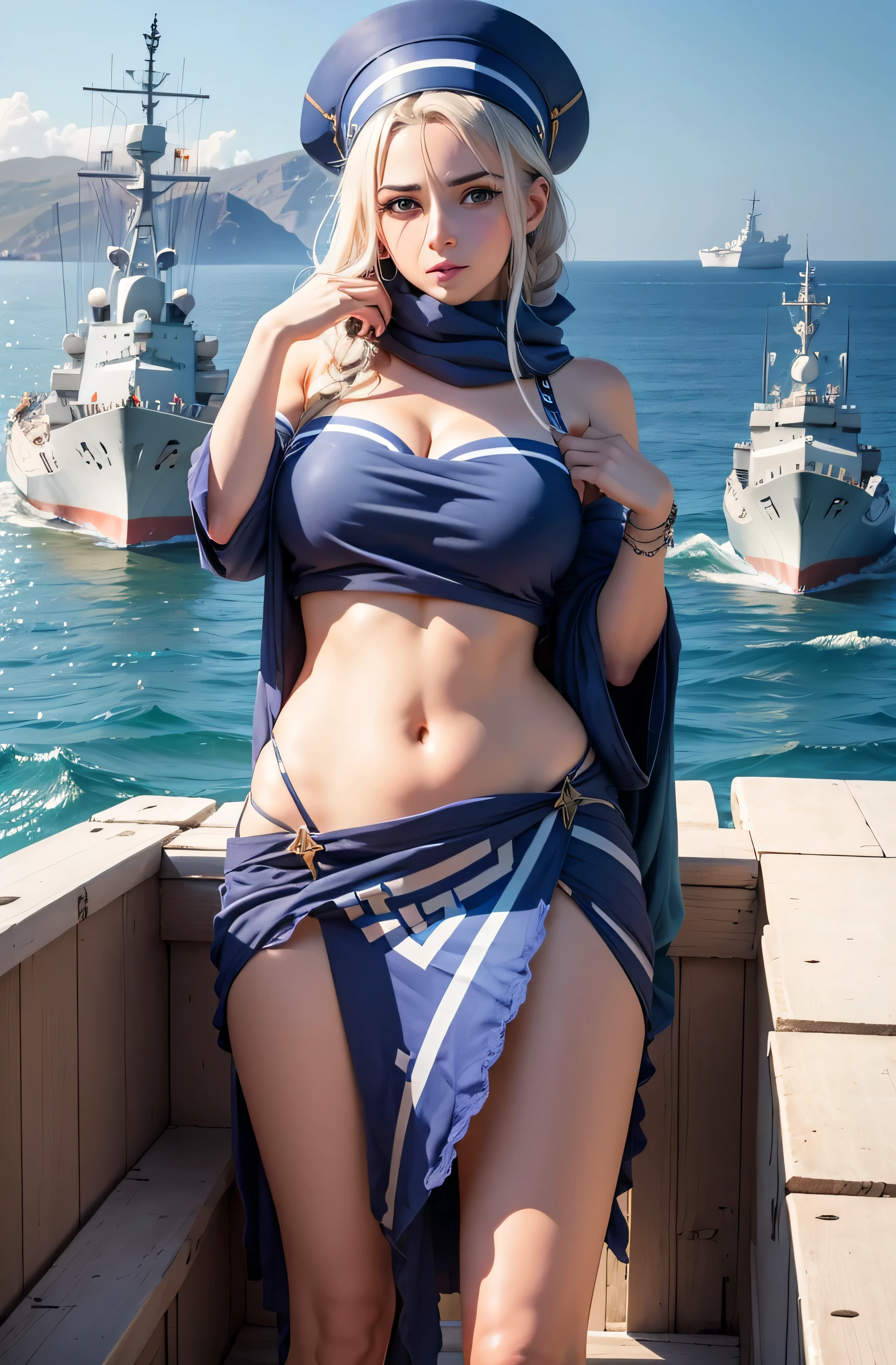 Greek warships