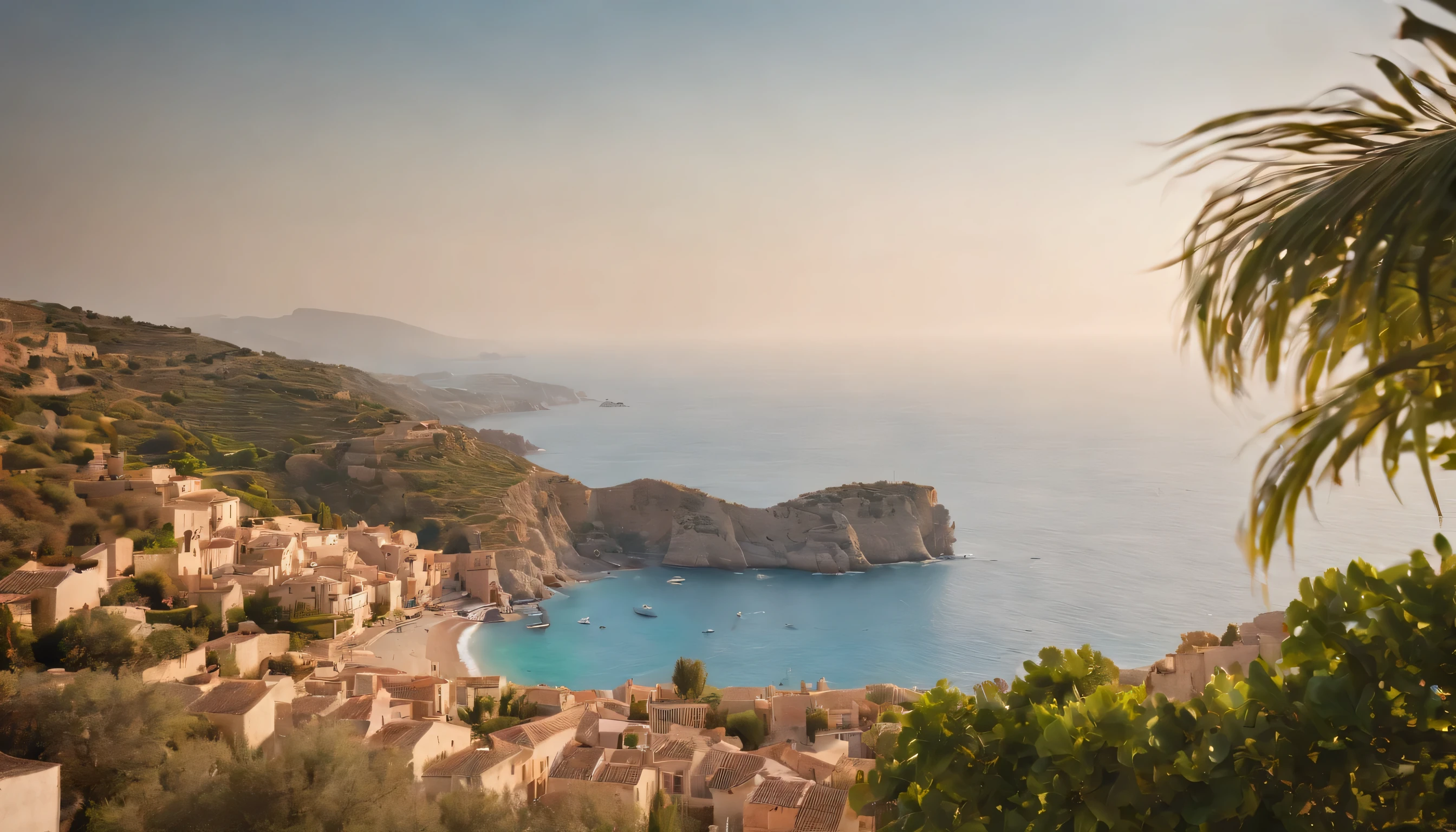(Highly detailed CG Unity 8k wallpaper、masterpiece、highest quality、Super detailed)、(best lighting、best shadow、very delicate and beautiful)、highest quality、8k、Detailed facial depiction、masterpiece、highest quality、clear image quality、
Photo of the French coastline and Mediterranean beaches seen from the train window。