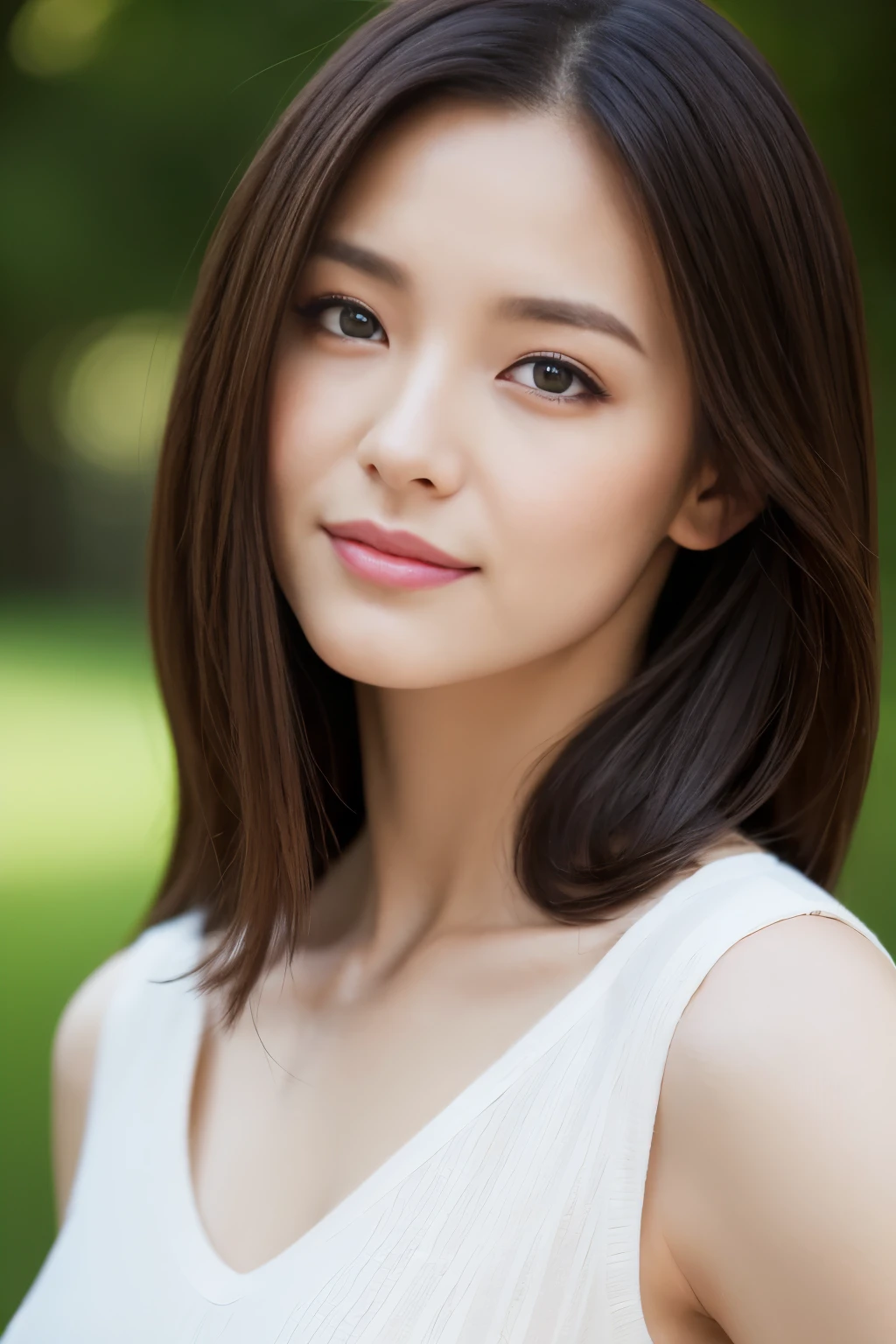 (8k、Raw photo、highest quality、Masseter muscle part:1.2)、super detailed、super resolution、(realistic、realistic pictures:1.37)、Portrait、High-definition RAW color photo、professional photography、hvery detailed and beautiful、very detailed、8k Picture Wallpaper、amazingly detailed、huge file size、official art、Hvery detailed CG Unity 8k wallpaper Hvery detailed woman、madam、40 year old woman with a handsome face, very fine eyes、very detailed肌、very fine fingers、hvery detailed nose、very detailed詳細な口、perfect anatomy、detailed background、detailed clothing、white skin、glowing skin、semi-long、laughter、lifelike face、delicate eyes、ordering sauce、looking at camera、cowboy shot、positive、standing athletic pose、dynamic lighting、close up of face、show your skin、No accessories