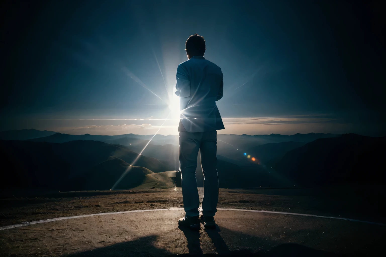 create an image that represents the idea of believing in yourself to achieve your success, high resolution, Excellent lighting, cinematic quality, 4k