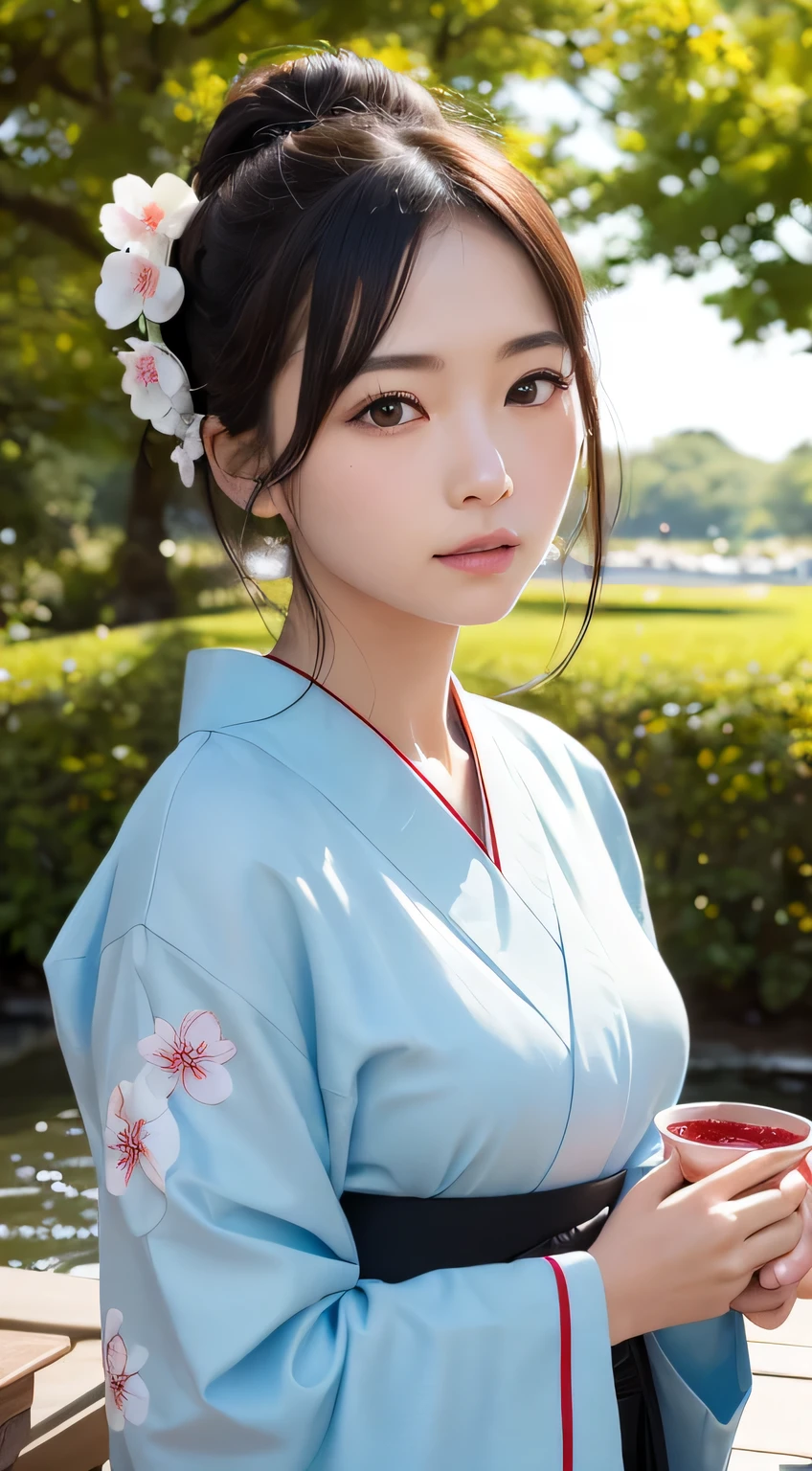 professional lighting,(Photoreal:1.4), (Top image quality:1.0), (超A high resolution:1.0), 8k, Raw photography, (masterpiece:0.2), (face to face with the children_v1:0.5)、(最高quality Detail:1.2)、realistic、8k UHD、High resolution、(1 girl:1.2)、超be familiar withな、High quality textures、intricate details、be familiar with、Very be familiar with CG、High quality shadows、be familiar with 美しく繊細な顔、Beautiful details and delicate eyes、written boundary depth、ray tracing,1 girl, japanese girl, cute, thin, Portrait of a beautiful Japanese woman wearing a kimono, Standing elegantly in a traditional Japanese garden. Kimono with bright traditional patterns, hair decorated with delicate hairpins, and a gentle expression. With cherry blossom trees and a stream in the background, The soft light of a spring afternoon adds tranquility to the scene. Rendered in a realistic style with great attention to detail, High resolutionの画像.sky porn, magic hour, (realistic:1.3), finely, quality, (table top:1.2), (realistic:1.2), (最高quality), (複雑なbe familiar with), dramatic, ray tracing, photograph, +roller