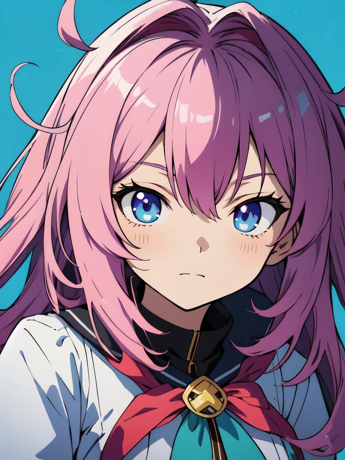 ((highest quality、High quality、masterpiece))Anime girl with colorful hair and colorful dress, rossdraws pastel vivid, rossdraws cartoon vibrant, anime style 4k, beautiful anime portrait, art germ colorful!!!, ! dream art germ, beautiful anime girl, anime style digital art, anime art wallpaper 4k, anime art wallpaper 4k, digital anime art, highly detailed art germ