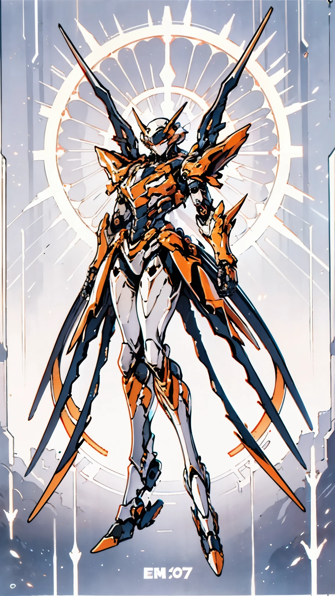 A woman adorned in fantasy-style full-body armor, a crown-concept fully enclosed helmet that unveils only her eyes, a composite layered  plate, fully encompassing shoulder and hand guards, a lightweight waist armor, form-fitting shin guards, the overall design is heavy-duty yet flexible, ((the armor gleams with a golden glow, complemented by red and blue accents)), exhibiting a noble aura, she floats above a fantasy-surreal high-tech city, this character embodies a finely crafted fantasy-surreal style armored hero in anime style, exquisite and mature manga art style, (Queen bee mixed with Spider concept Armor, plasma, blood), ((Element, energy, elegant, goddess, femminine:1.5)), metallic, high definition, best quality, highres, ultra-detailed, ultra-fine painting, extremely delicate, professional, anatomically correct, symmetrical face, extremely detailed eyes and face, high quality eyes, creativity, RAW photo, UHD, 32k, Natural light, cinematic lighting, masterpiece--perfect, masterpiece:1.5