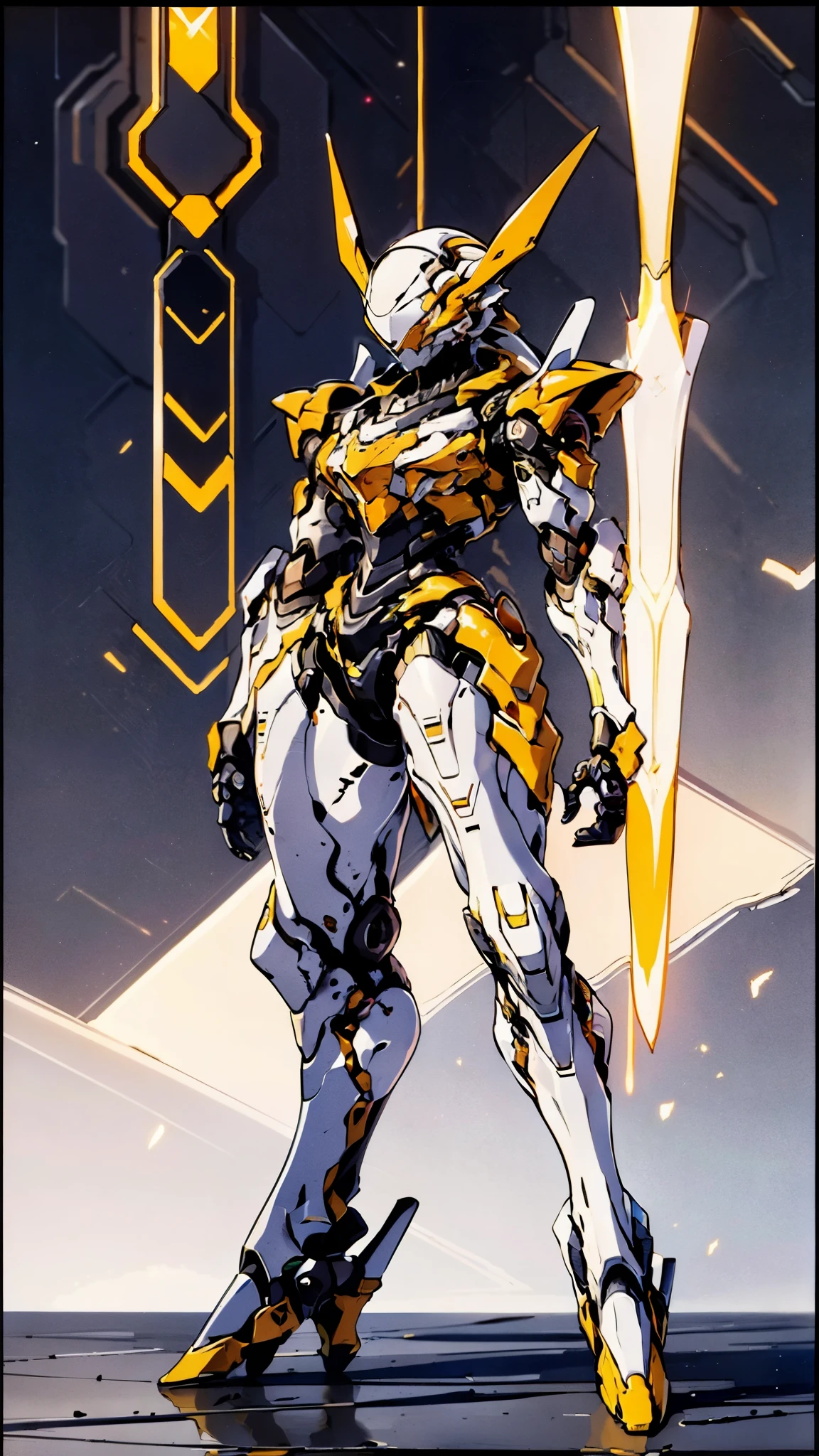 A woman adorned in fantasy-style full-body armor, a crown-concept fully enclosed helmet that unveils only her eyes, a composite layered chest plate, fully encompassing shoulder and hand guards, a lightweight waist armor, form-fitting shin guards, the overall design is heavy-duty yet flexible, ((the armor gleams with a golden glow, complemented by red and blue accents)), exhibiting a noble aura, she floats above a fantasy-surreal high-tech city, this character embodies a finely crafted fantasy-surreal style armored hero in anime style, exquisite and mature manga art style, (Queen bee mixed with Spider concept Armor, plasma, blood), ((Element, energy, elegant, goddess, femminine:1.5)), metallic, high definition, best quality, highres, ultra-detailed, ultra-fine painting, extremely delicate, professional, anatomically correct, symmetrical face, extremely detailed eyes and face, high quality eyes, creativity, RAW photo, UHD, 32k, Natural light, cinematic lighting, masterpiece-anatomy-perfect, masterpiece:1.5