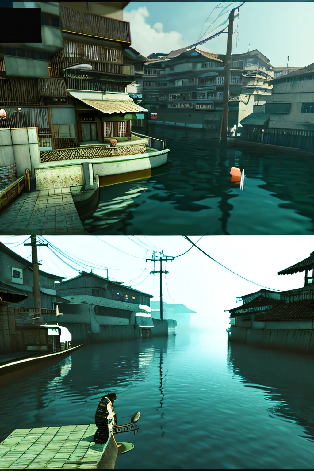 3D Spirited Away Reality, high fidelity graphics, realistic lighting, high resolution textures,