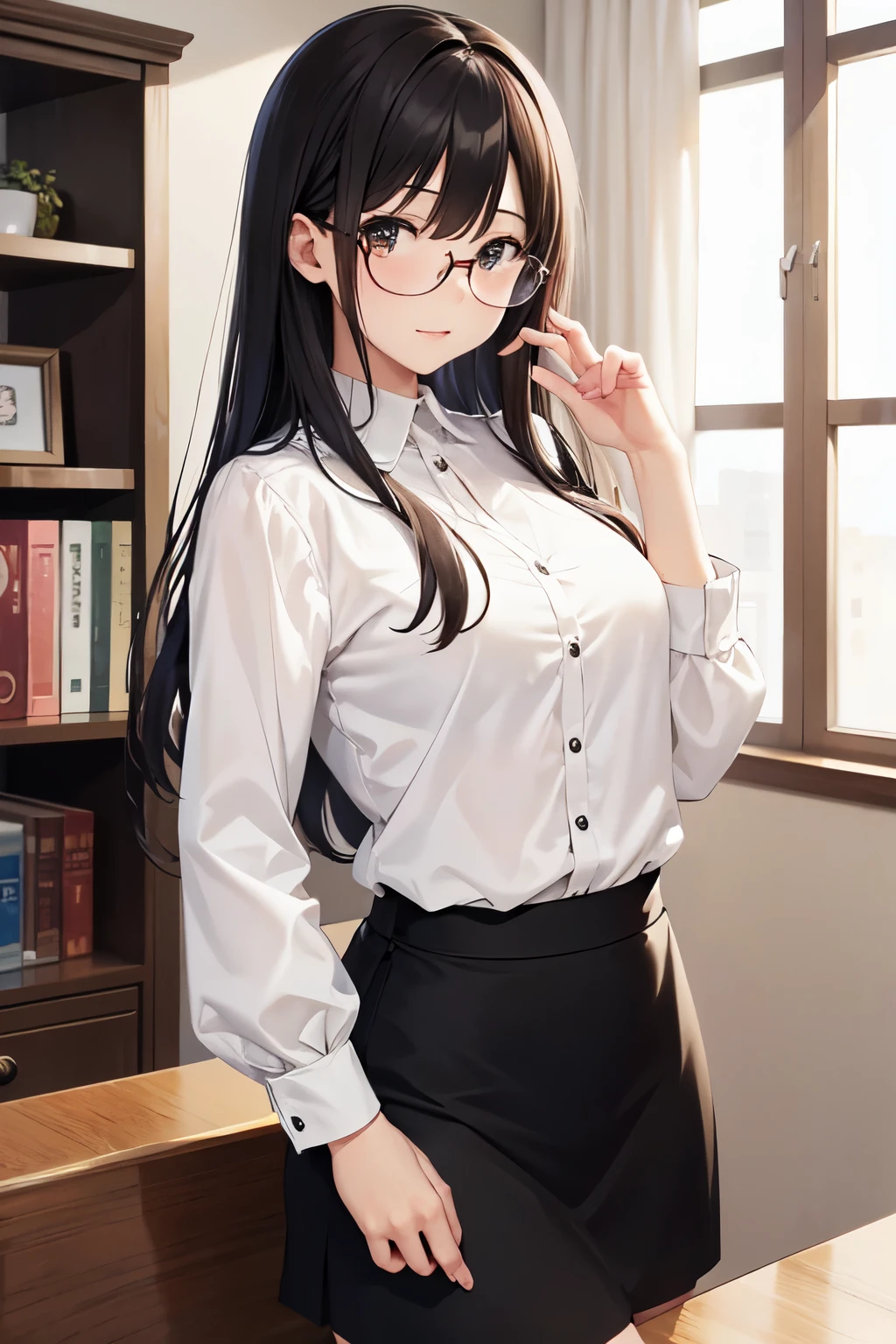 (masterpiece, best quality), 1girl, <lora:rika-haganai:1> rika shiguma