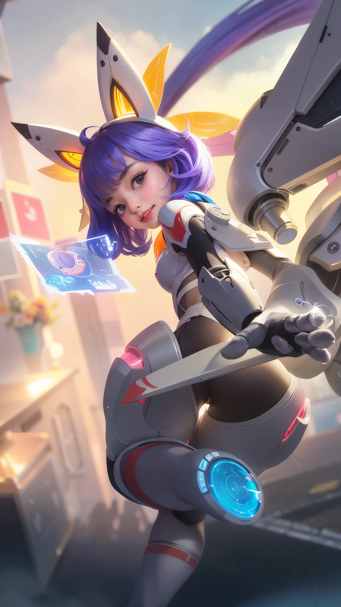(8k, RAW photo, photorealistic:1.25) ,( lipgloss, eyelashes, best quality, ultra highres, depth of field, chromatic aberration, caustics, Broad lighting, natural shading, looking at viewer with a serene and goddess-like happiness, a 12 years old girl, Japanese girl, short hair, bangs between eyes, Big eyes, O_<, wink, V pose, smiling,