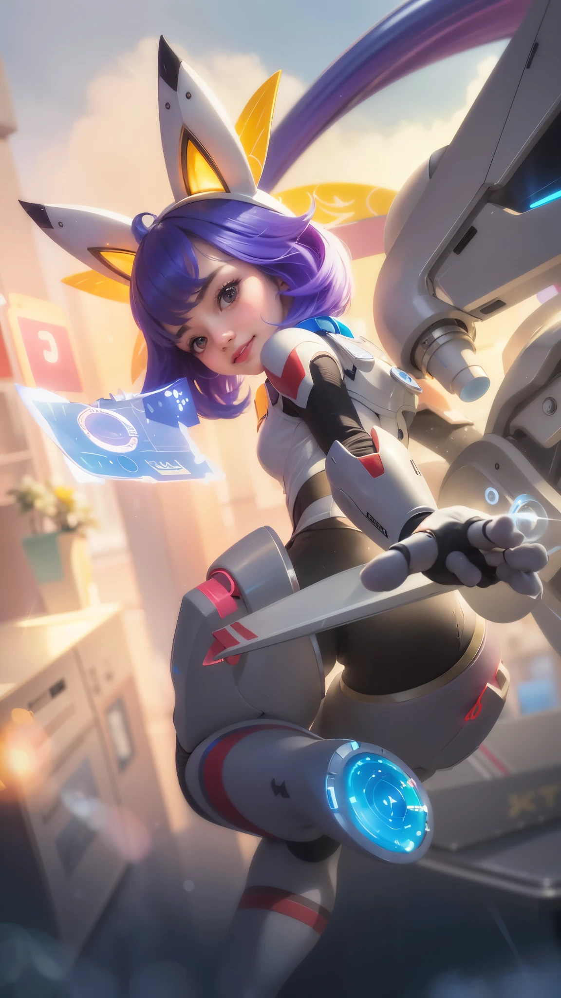 (8k, RAW photo, photorealistic:1.25) ,( lipgloss, eyelashes, best quality, ultra highres, depth of field, chromatic aberration, caustics, Broad lighting, natural shading, looking at viewer with a serene and goddess-like happiness, a 12 years old girl, Japanese girl, short hair, bangs between eyes, Big eyes, O_<, wink, V pose, smiling,