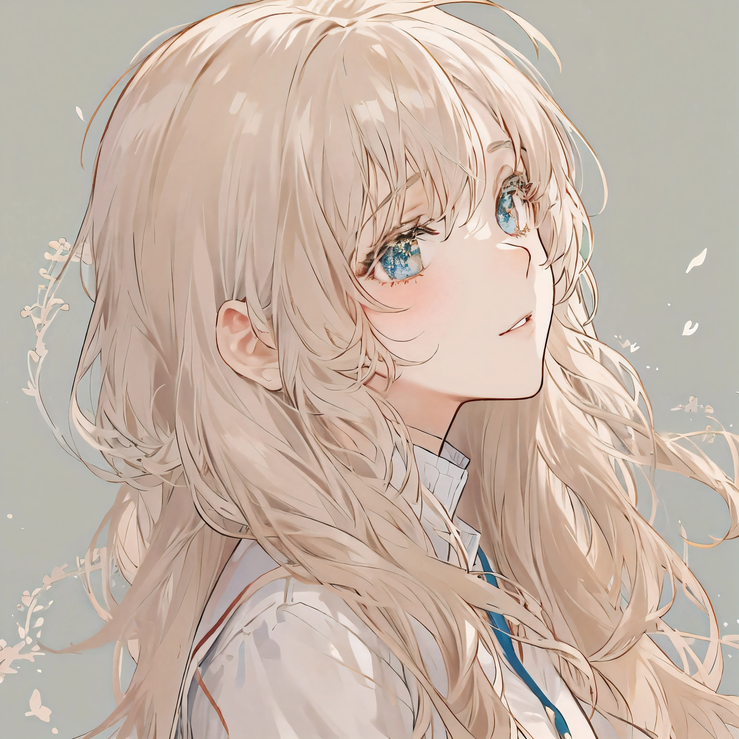 Miss，long hair，Moderate，anime style