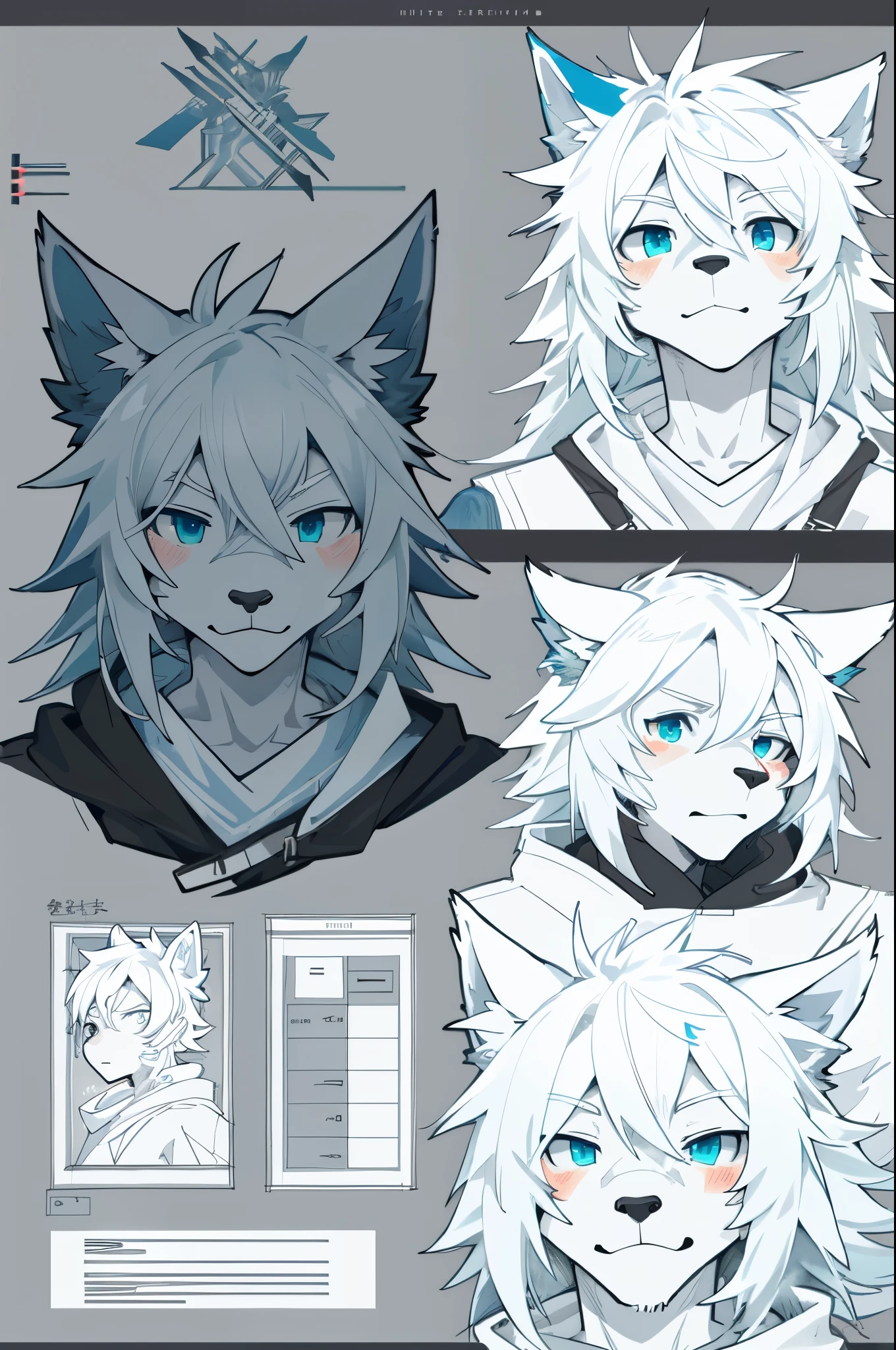 ((masterpiece)), (ultra detailed), (best quality), detailed background, (style of Arknights), (concept art, character sheet),absurdres(highly detailed beautiful face and eyes)perfect anatomy(angelic handsome boy, kemono, )(furry anthro),