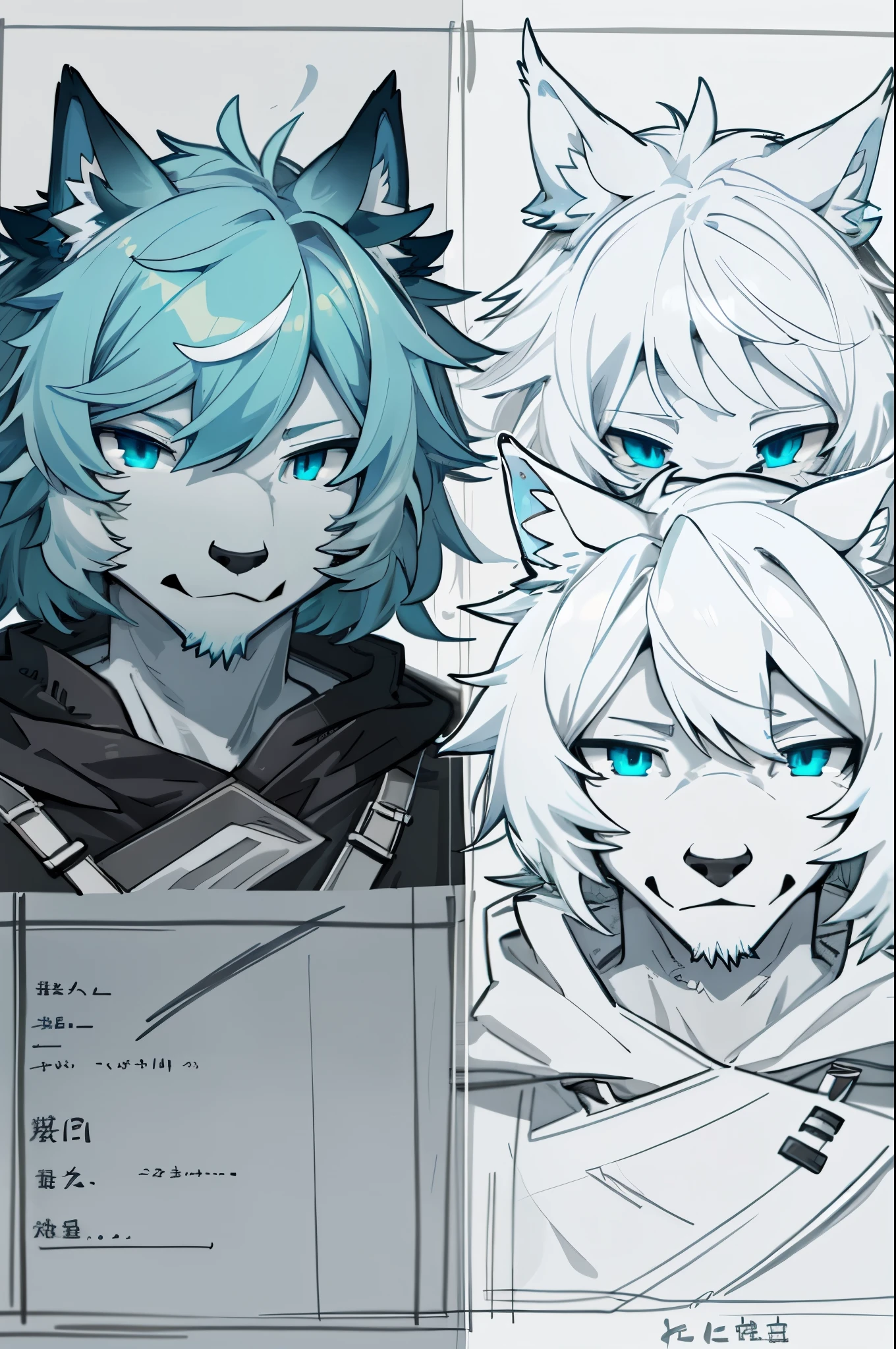 ((masterpiece)), (ultra detailed), (best quality), detailed background, (style of Arknights), (concept art, character sheet),absurdres(highly detailed beautiful face and eyes)perfect anatomy(angelic handsome boy, kemono, )(furry anthro),
