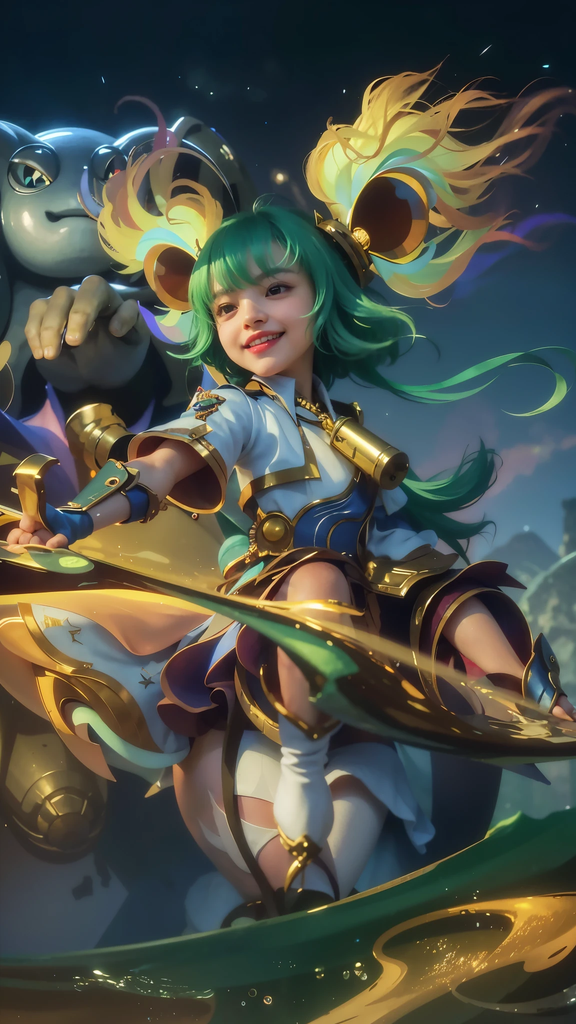 (8k, RAW photo, photorealistic:1.25) ,( lipgloss, eyelashes, best quality, ultra highres, depth of field, chromatic aberration, caustics, Broad lighting, natural shading, looking at viewer with a serene and goddess-like happiness, a 12 years old girl, Japanese girl, short hair, bangs between eyes, Big eyes, O_<, wink, V pose, smiling,