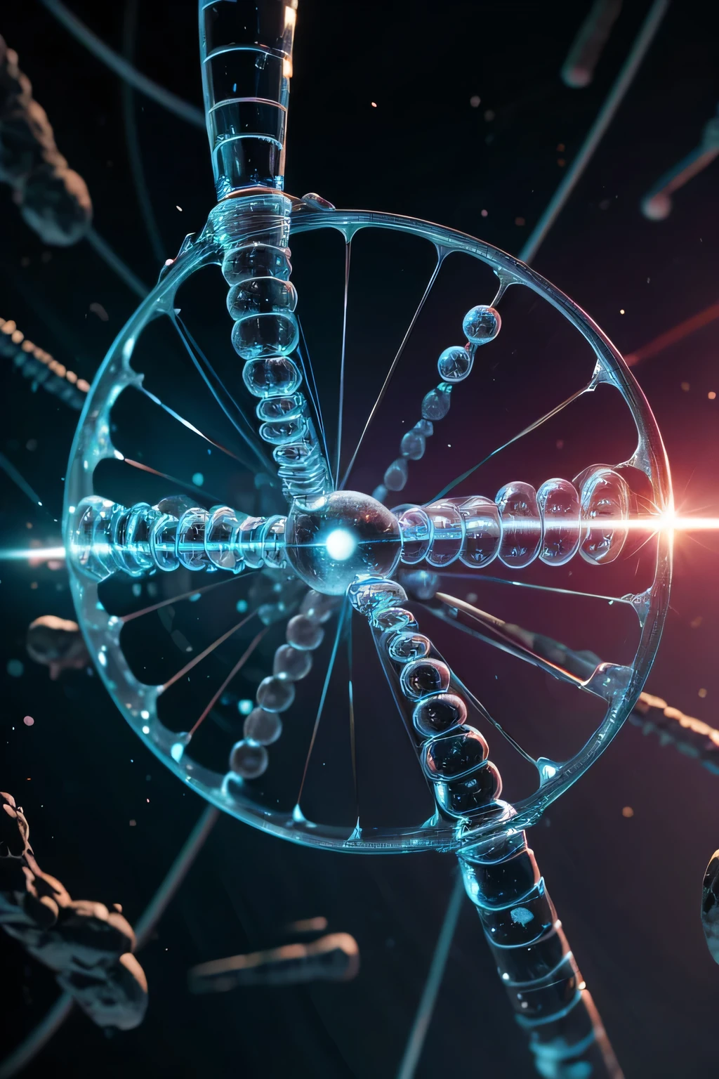 dna, science, cells, particles