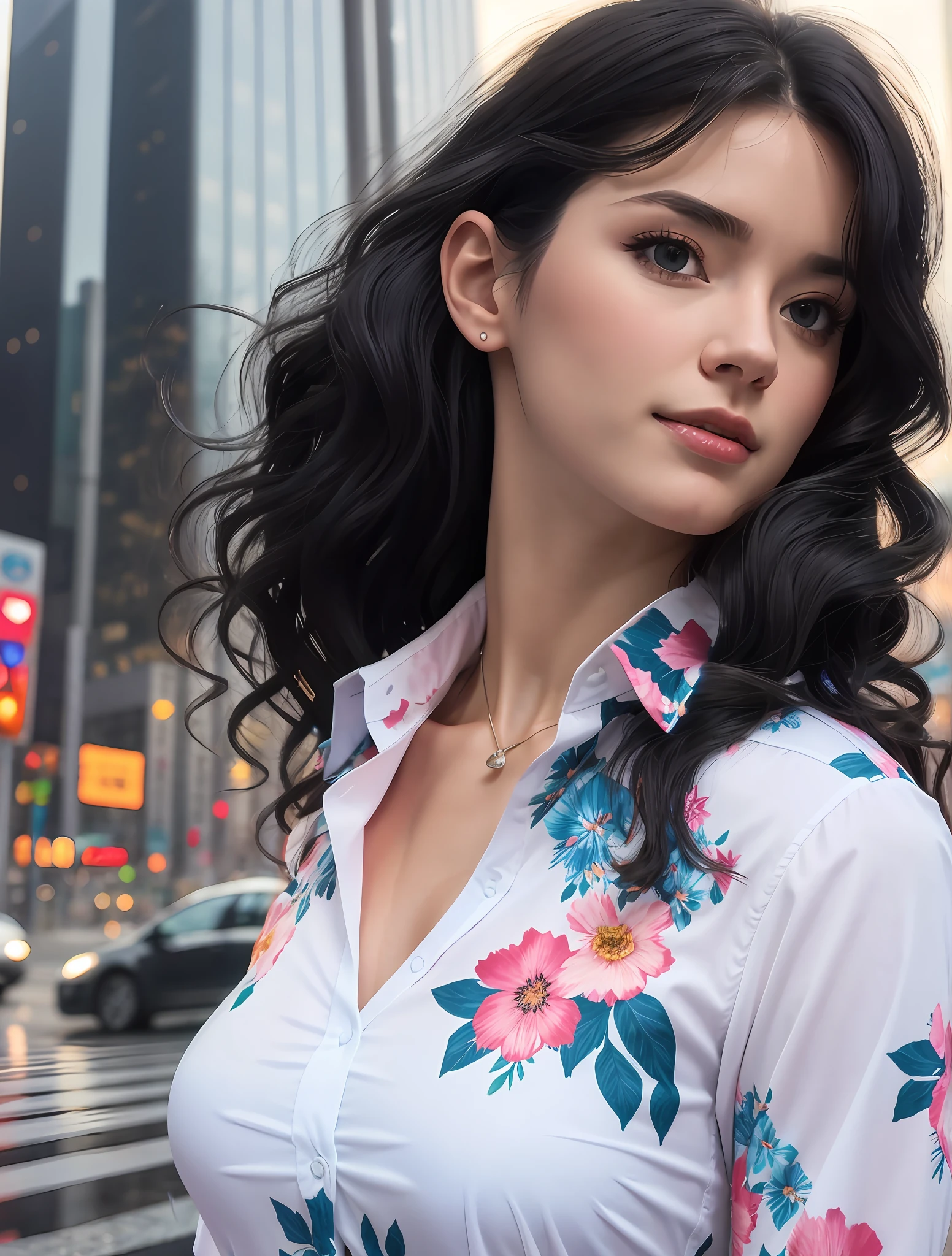 camisa floral