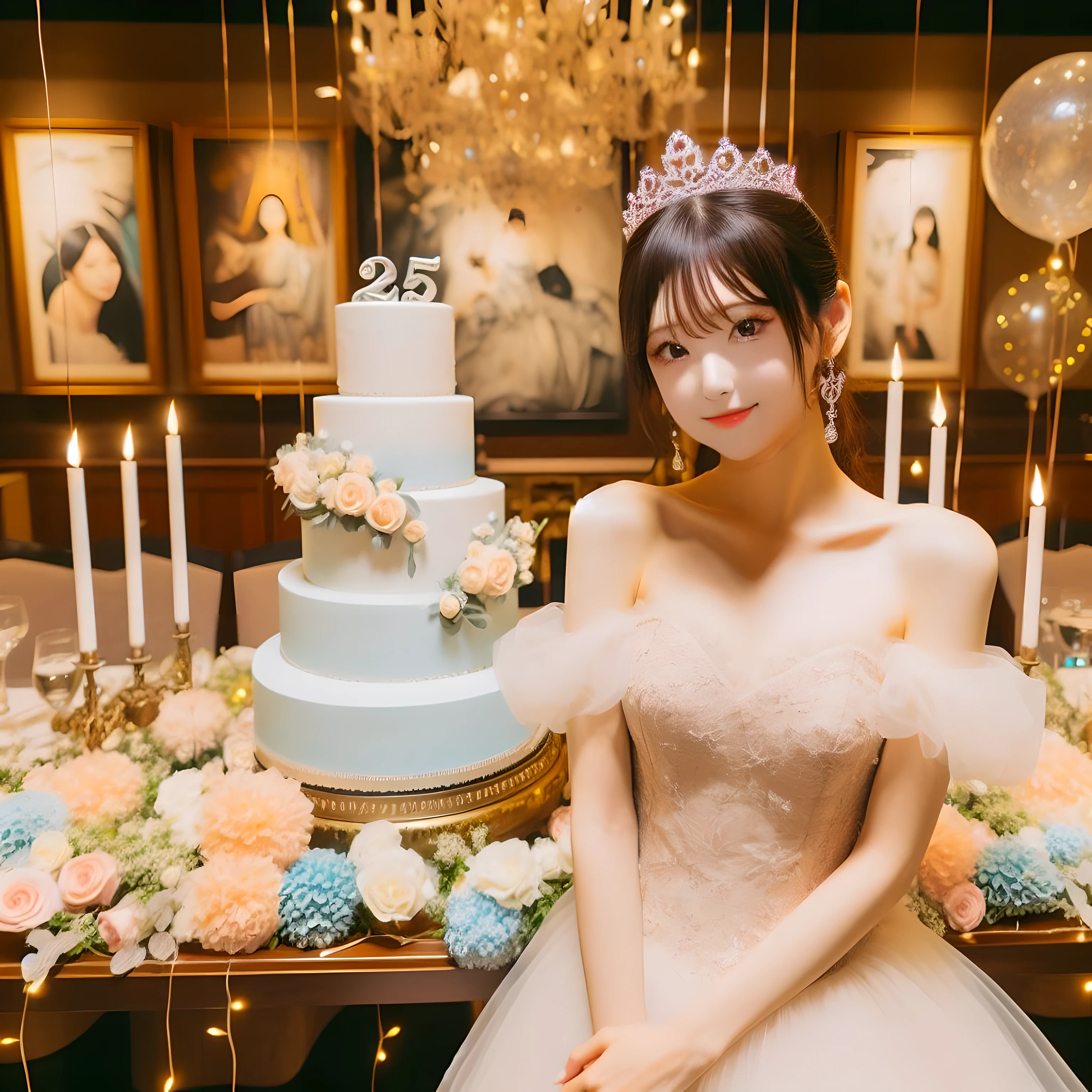 (highest quality:1.2), (beautiful details:1.2), (real face:1.4), (looking at the viewer:1.4), (black eye:1.4), (smile:0.8), (whole body:1.4)