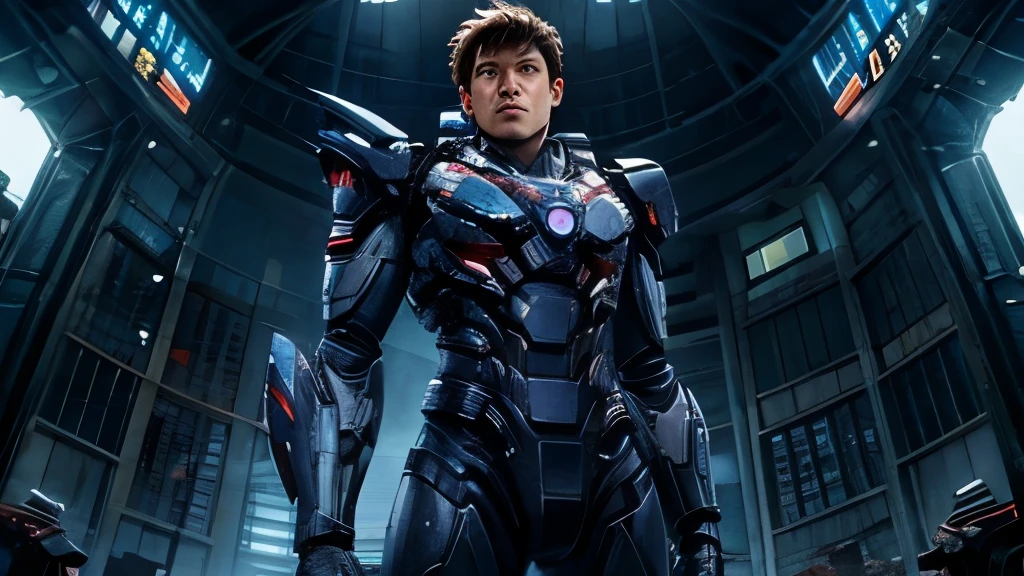 Pacific Rim Movie Mech，full bodyesbian，ruins