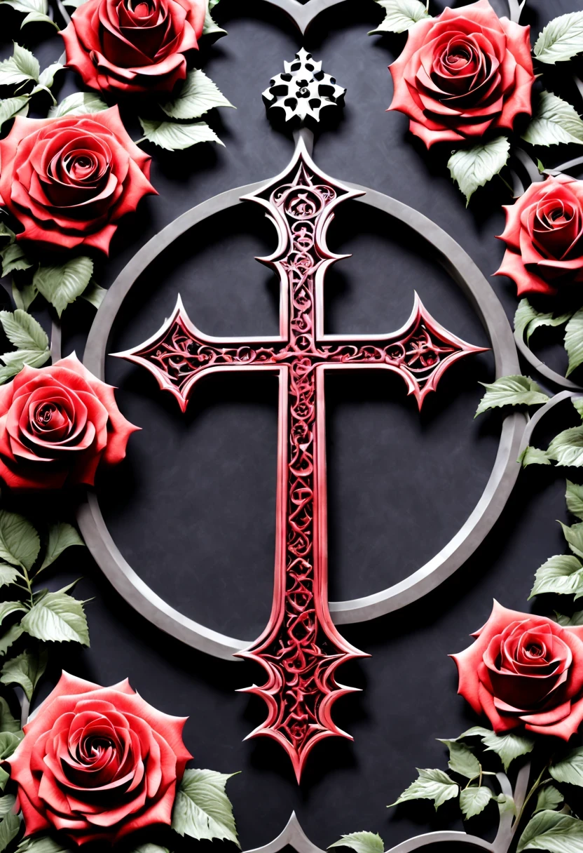 gothic cathedral,(Rose田:1.5),cross,吸Blood鬼,hell,magma,flame,(紫色flame:1.3),Gothic aesthetics,Rose、castle、cross、Blood、churchyard,gothic style的神秘、solemn and profound,gothic style,gothic style蕾丝的衣服、象征浪漫的Rose、Gothic symbols series,Rose花园