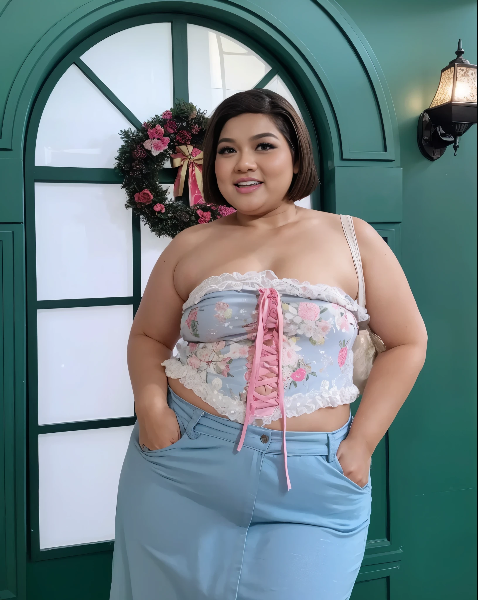 HEAVY BREASTS, Portrait photo of a matured chubby malay girl, curvy, (laughing:1.2), hijab,malaysian, posing, look at a camera, nerd, spectacle, wear pink panties and bra, wearing glasses, full body, room background, big breast,nighttime, backlit, epic realistic, hyper detailed, detailed skin texture, mole below eye, natural skin texture, mole in body, insane details, intricate details, accent lighting, soft volumetric light, bokeh, (dramatic light:1.2), (neutral colors:1.3), cross process, living room background, ((detailed realistic face and eyes)), good lighting, 8K resolution, Legs Wide Open, spread Legs, lying on bed, Liquid from the Crotch, Blushing, fat, on the side, penetration,